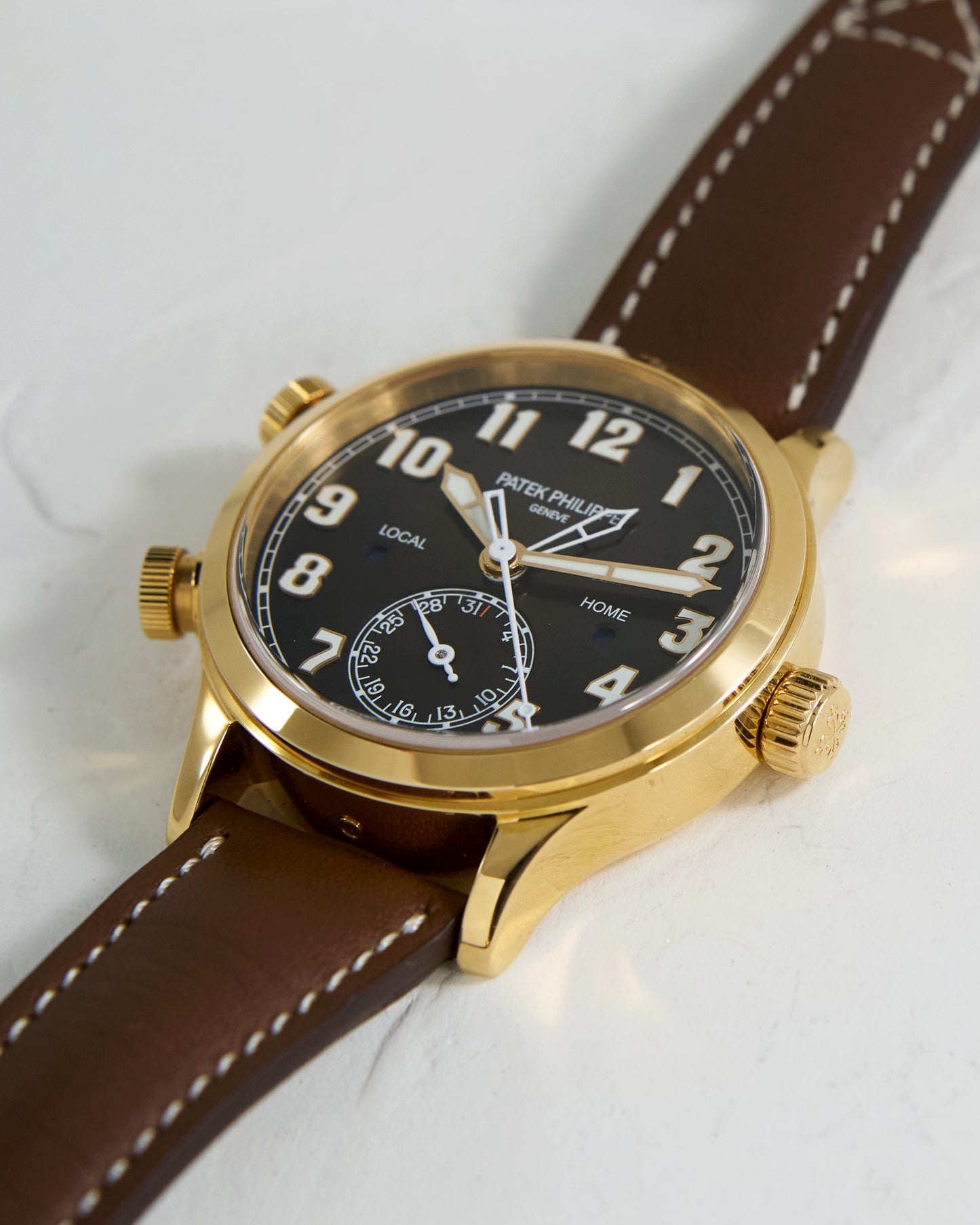 PATEK PHILIPPE CALATRAVA PILOT TRAVEL TIME 7234R WITH FULL SET OF BOX & PAPERS