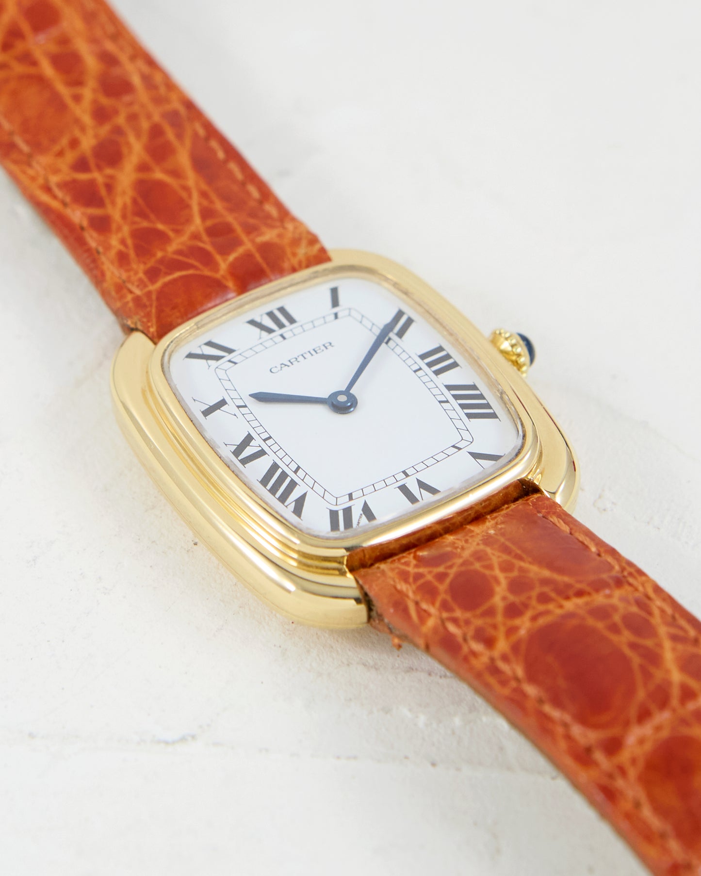 CARTIER TANK GONDOLE AUTOMATIC IN YELLOW GOLD