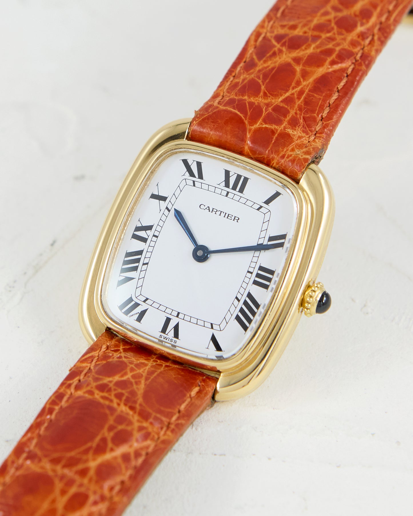 CARTIER TANK GONDOLE AUTOMATIC IN YELLOW GOLD
