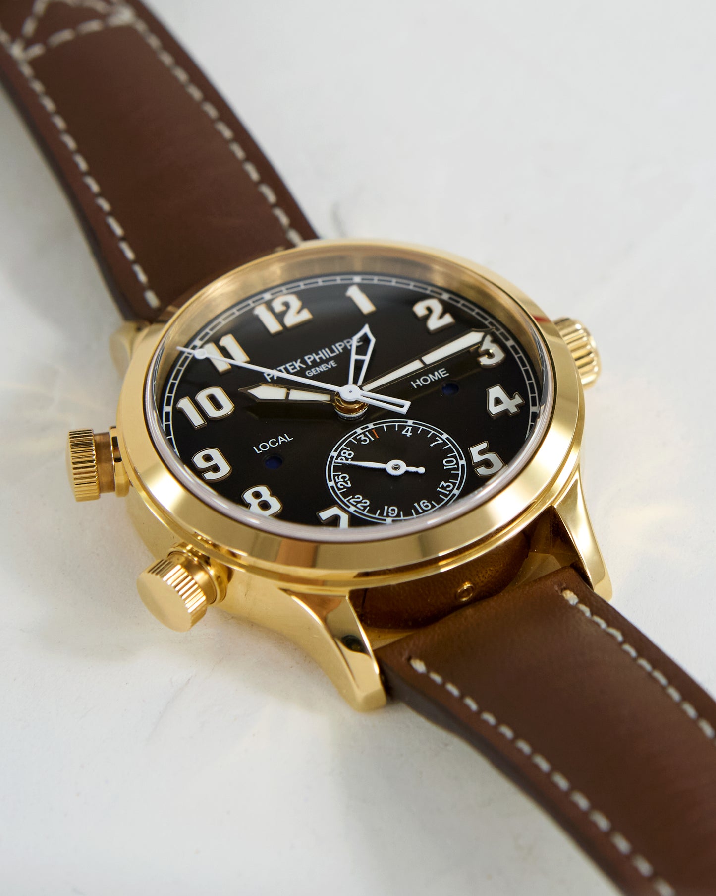 PATEK PHILIPPE CALATRAVA PILOT TRAVEL TIME 7234R WITH FULL SET OF BOX & PAPERS