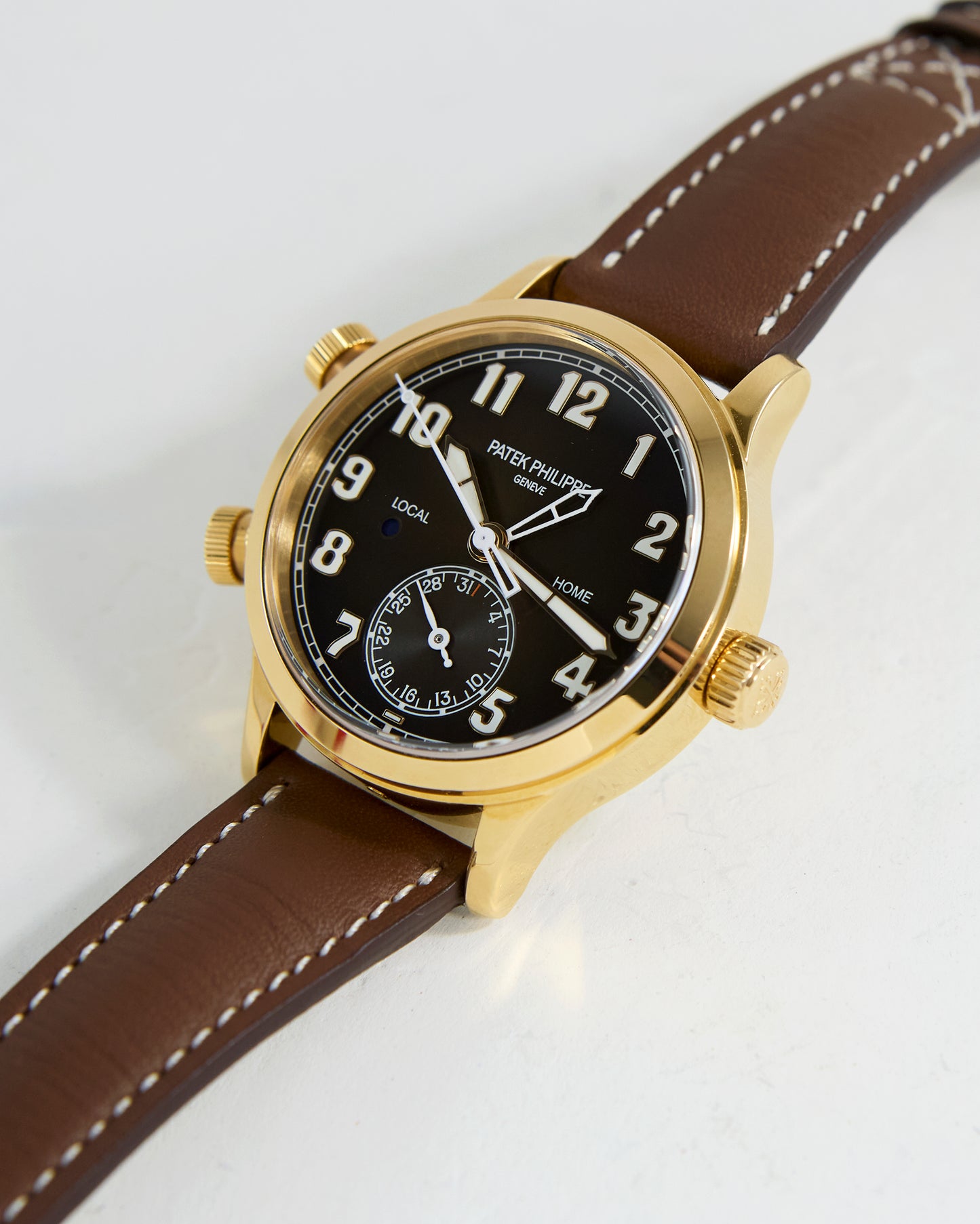 PATEK PHILIPPE CALATRAVA PILOT TRAVEL TIME 7234R WITH FULL SET OF BOX & PAPERS