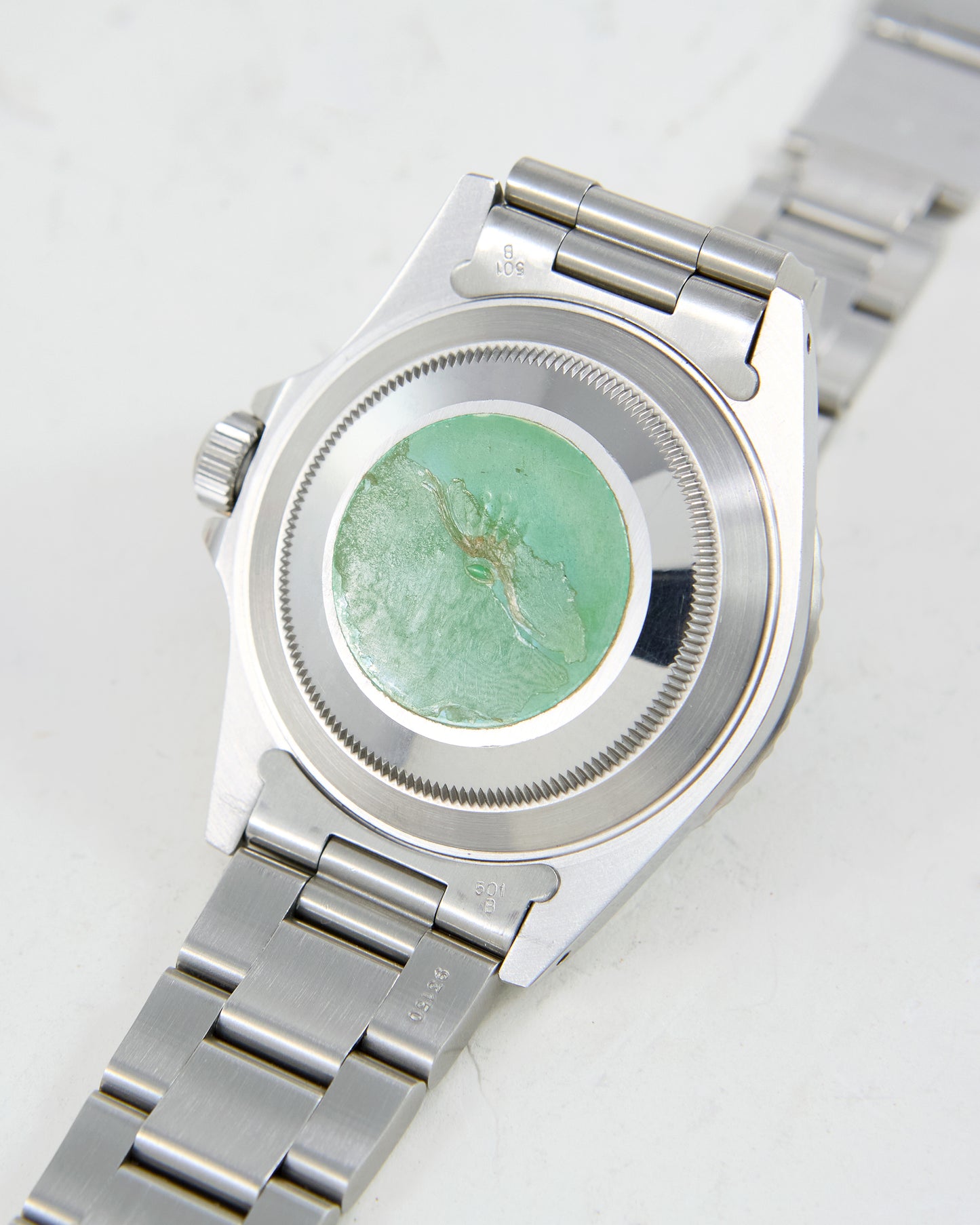 ROLEX SUBMARINER CREAMY MARKERS WITH PAPERS ON OYSTER BRACELET