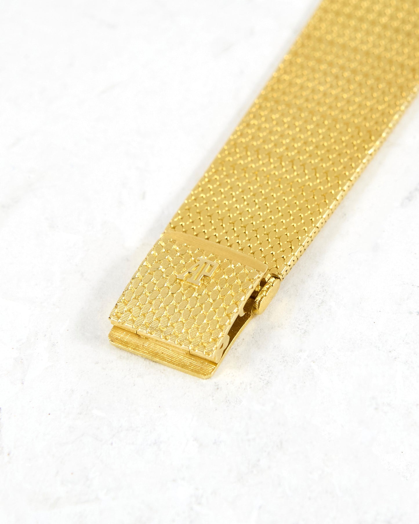 Audemars Piguet Cobra Black Matte Dial in Yellow Gold Case and Bracelet