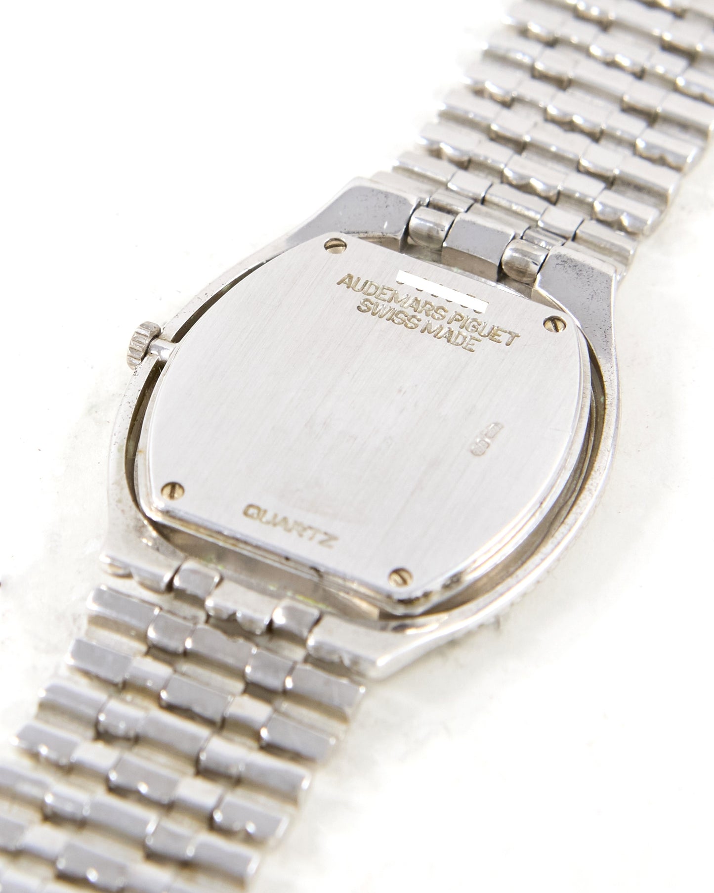 Audemars Piguet Feather 56455BC Diamond Pave Dial with Sapphires in White Gold Case and Bracelet