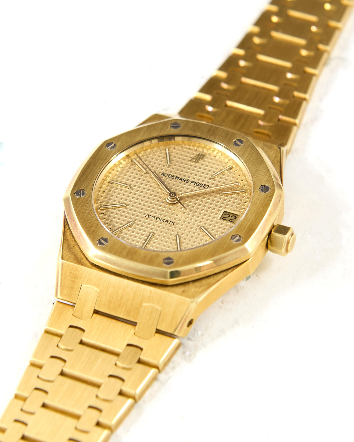 Audemars Piguet Royal Oak 14790BA in Yellow Gold Case and Bracelet with Box & Papers