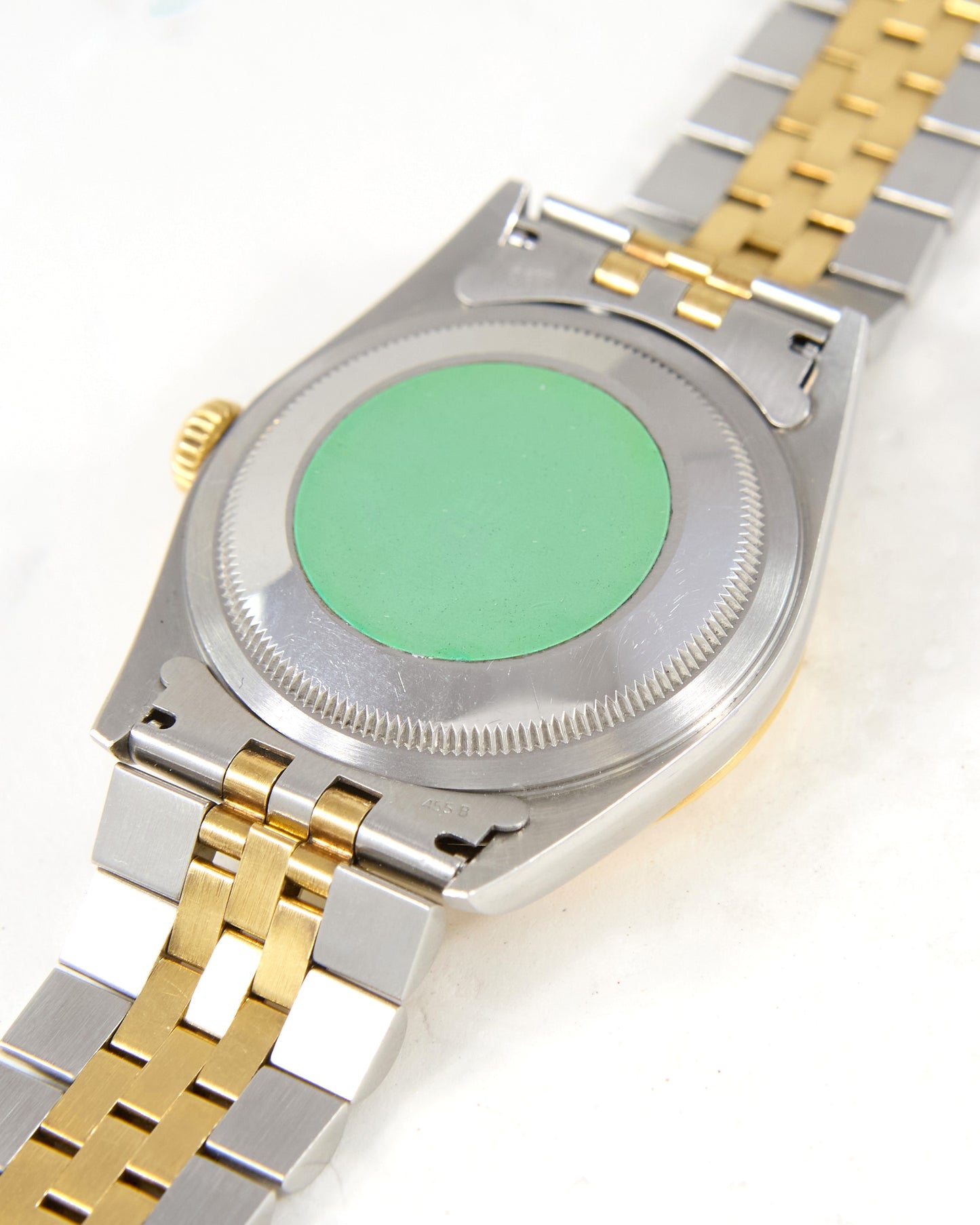 Rolex Datejust 16233 Lemon Linen Dial in Steel & Gold Case on Jubilee Bracelet