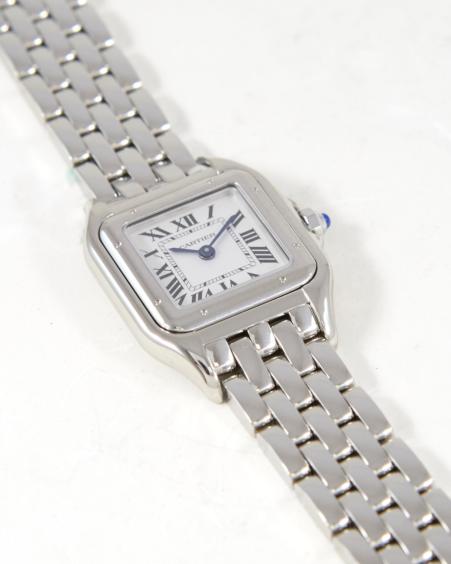 Cartier Panthere Small Size 4177 in Steel with Box & Papers - Unworn Condition