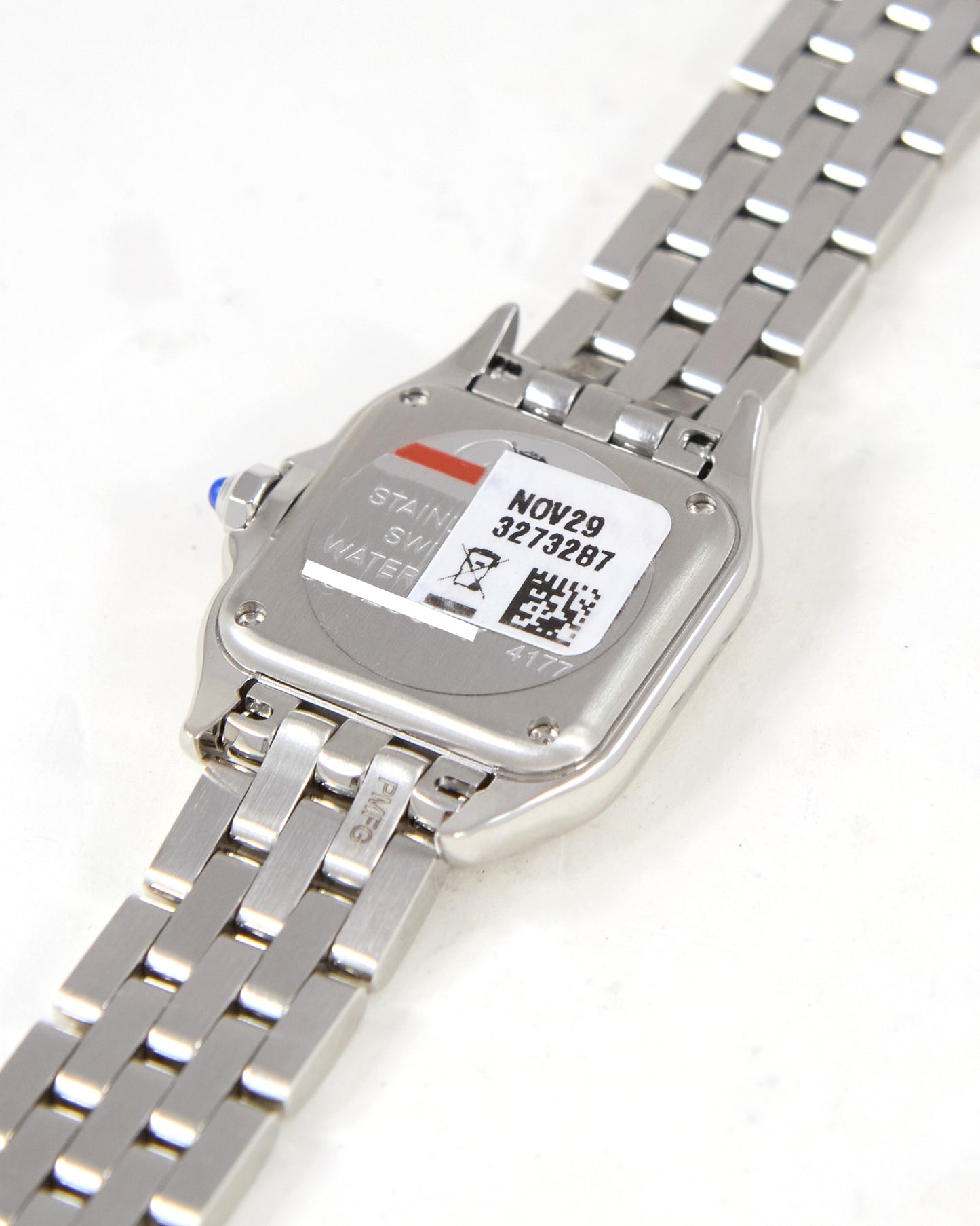 Cartier Panthere Small Size 4177 in Steel with Box & Papers - Unworn Condition