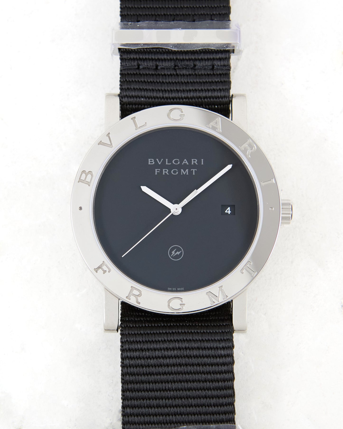 Bvlgari FRGMT Limited Edition BB41S Automatic in Steel with Box & Papers