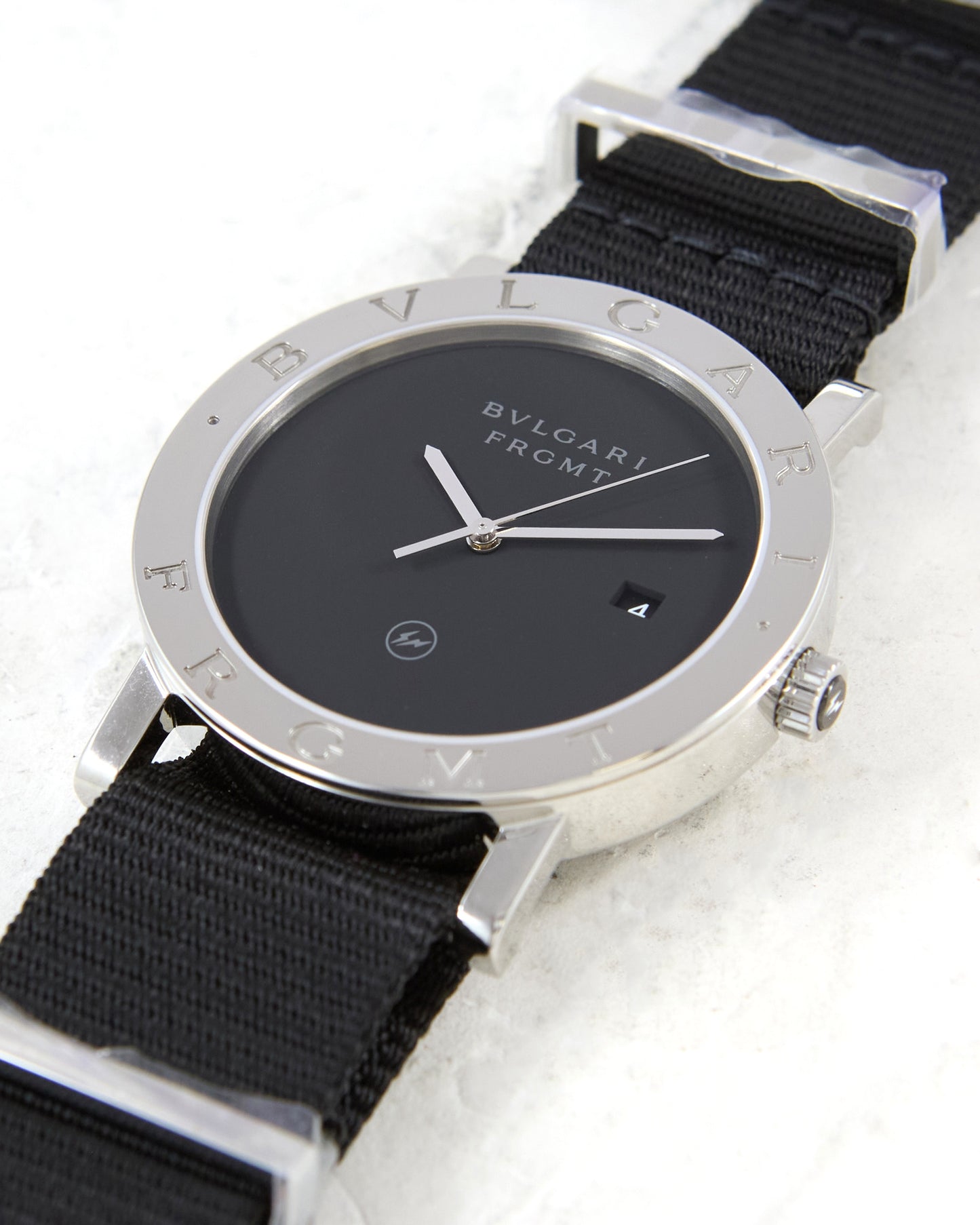 Bvlgari FRGMT Limited Edition BB41S Automatic in Steel with Box & Papers