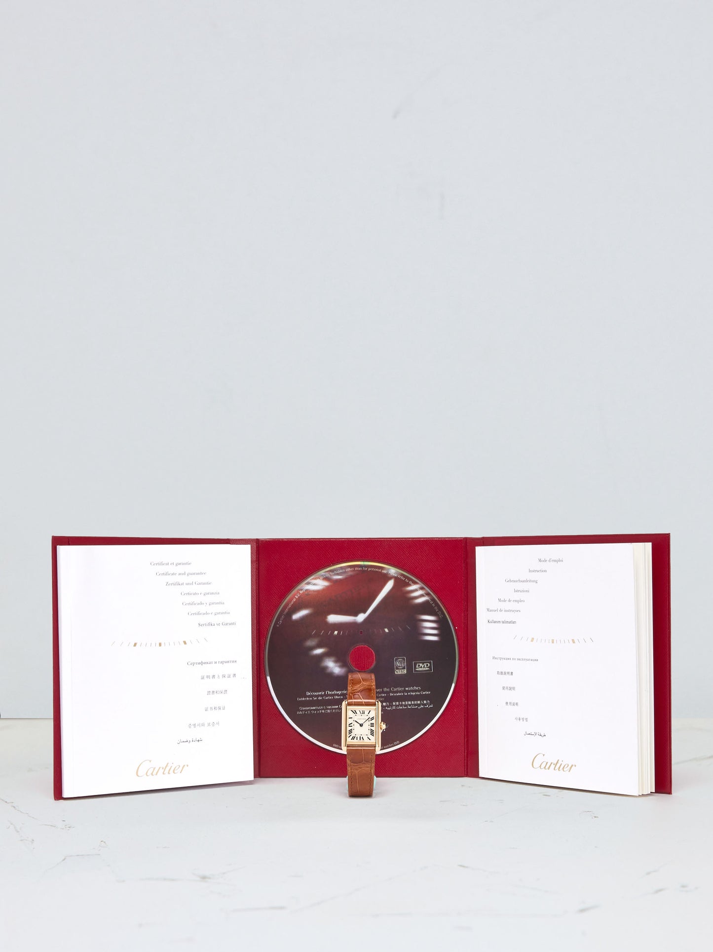 CARTIER GOLD TANK LOUIS