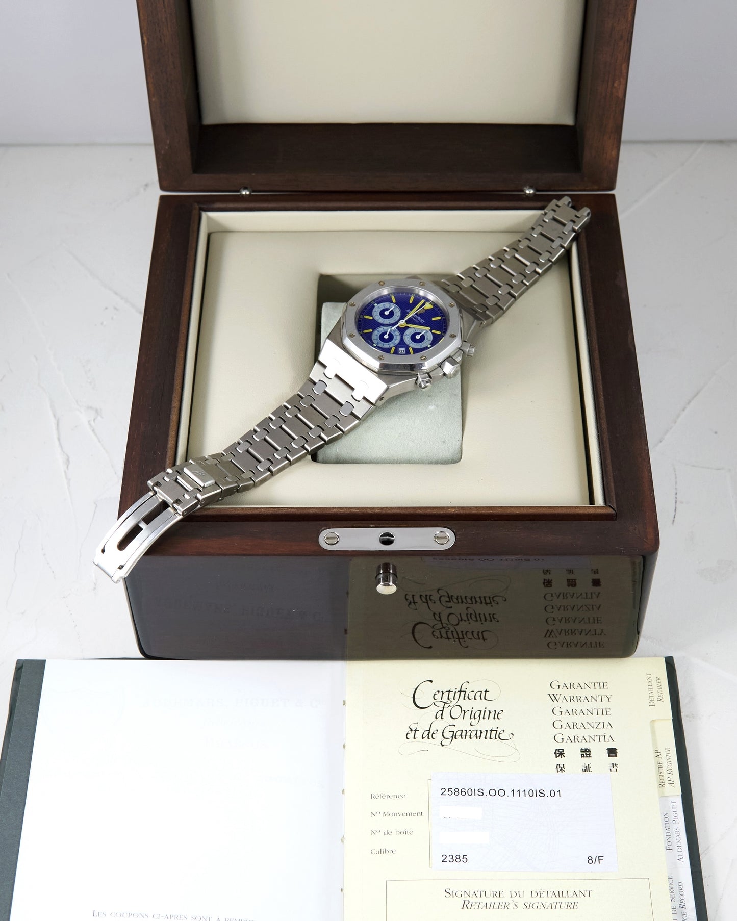 Audemars Piguet Royal Oak Chronograph 25860IS "City of Sails" in Titanium with Box & Papers - 300 Examples Made