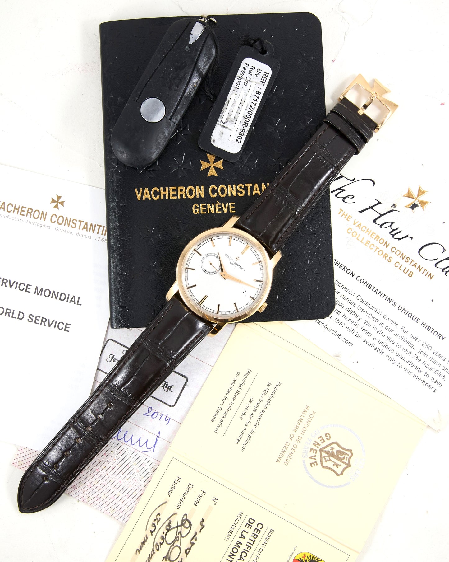 Vacheron Constantin Traditionnelle 87172 in Pink Gold Case with Papers