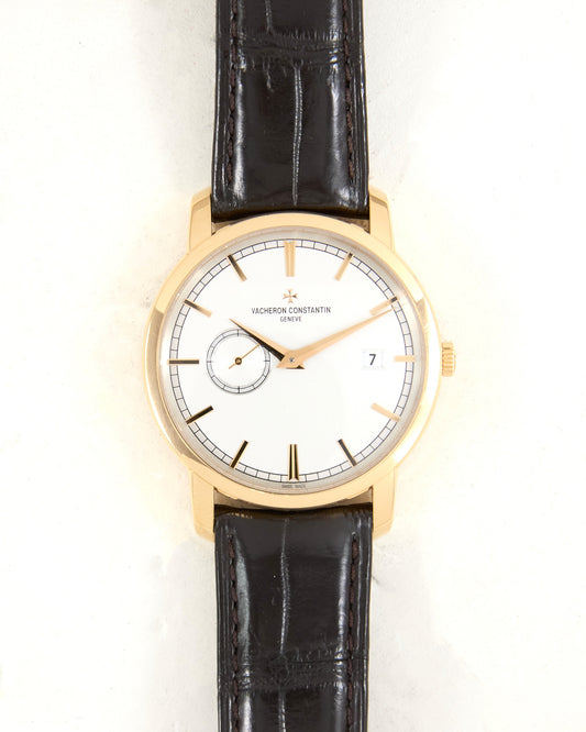 Vacheron Constantin Traditionnelle 87172 in Pink Gold Case with Papers