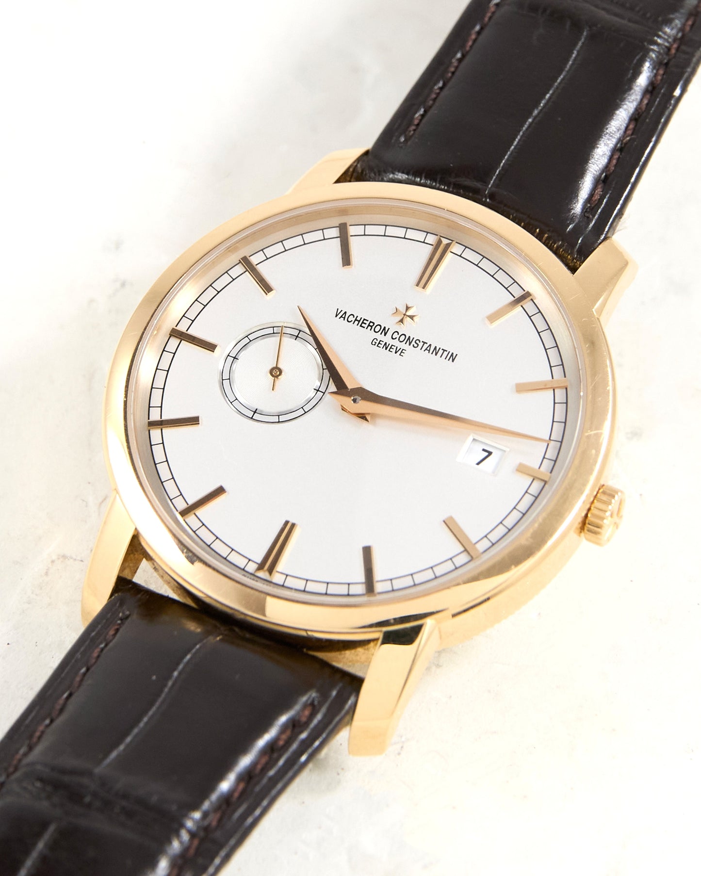 Vacheron Constantin Traditionnelle 87172 in Pink Gold Case with Papers