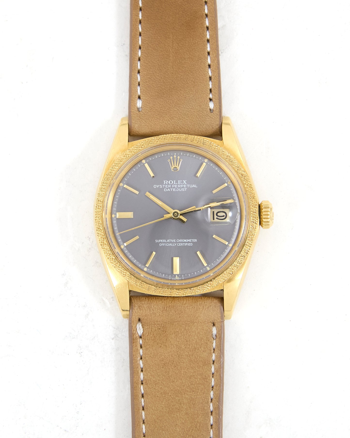 Rolex Datejust 1611 Grey Dial with Box & Papers