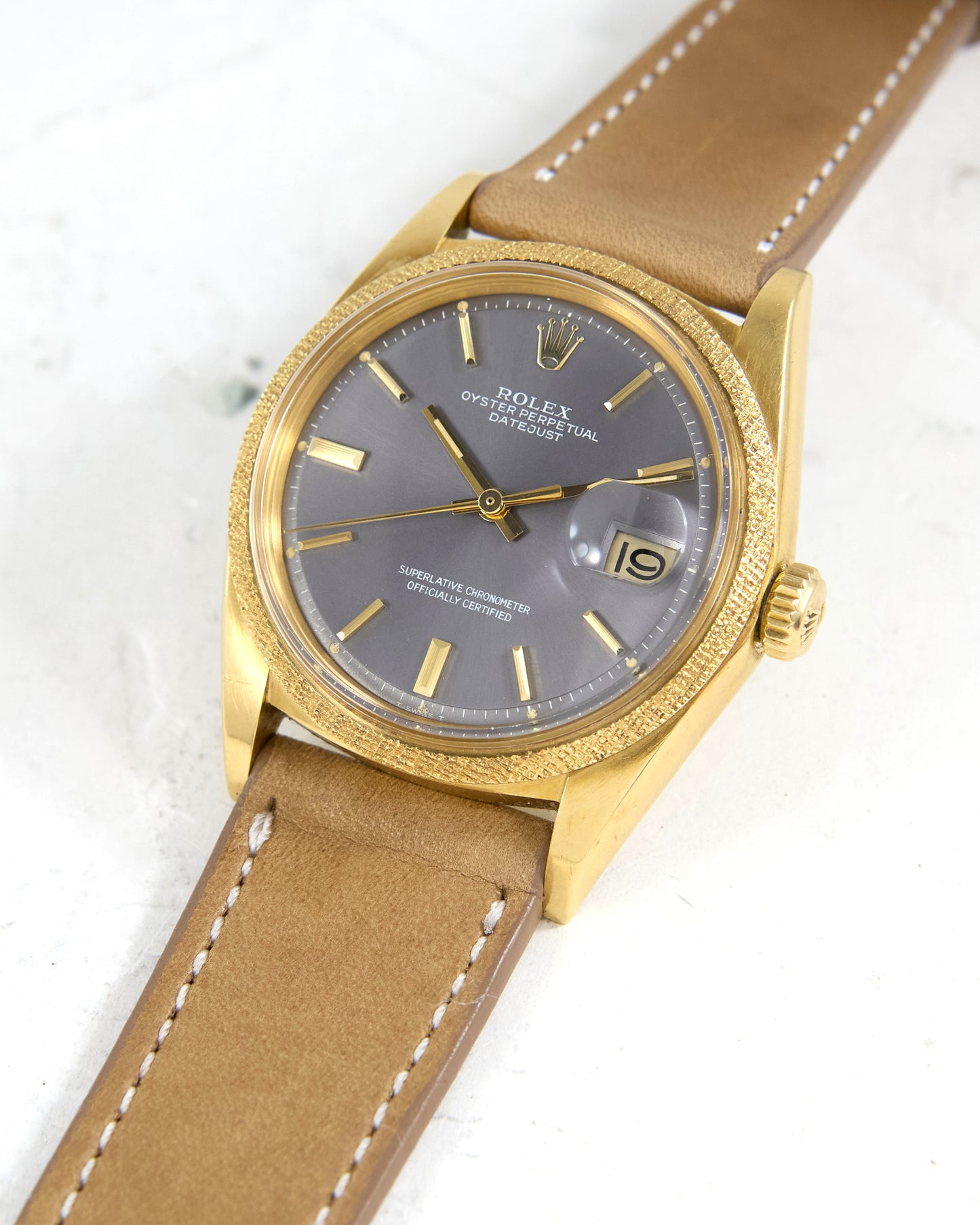 Rolex Datejust 1611 Grey Dial with Box & Papers