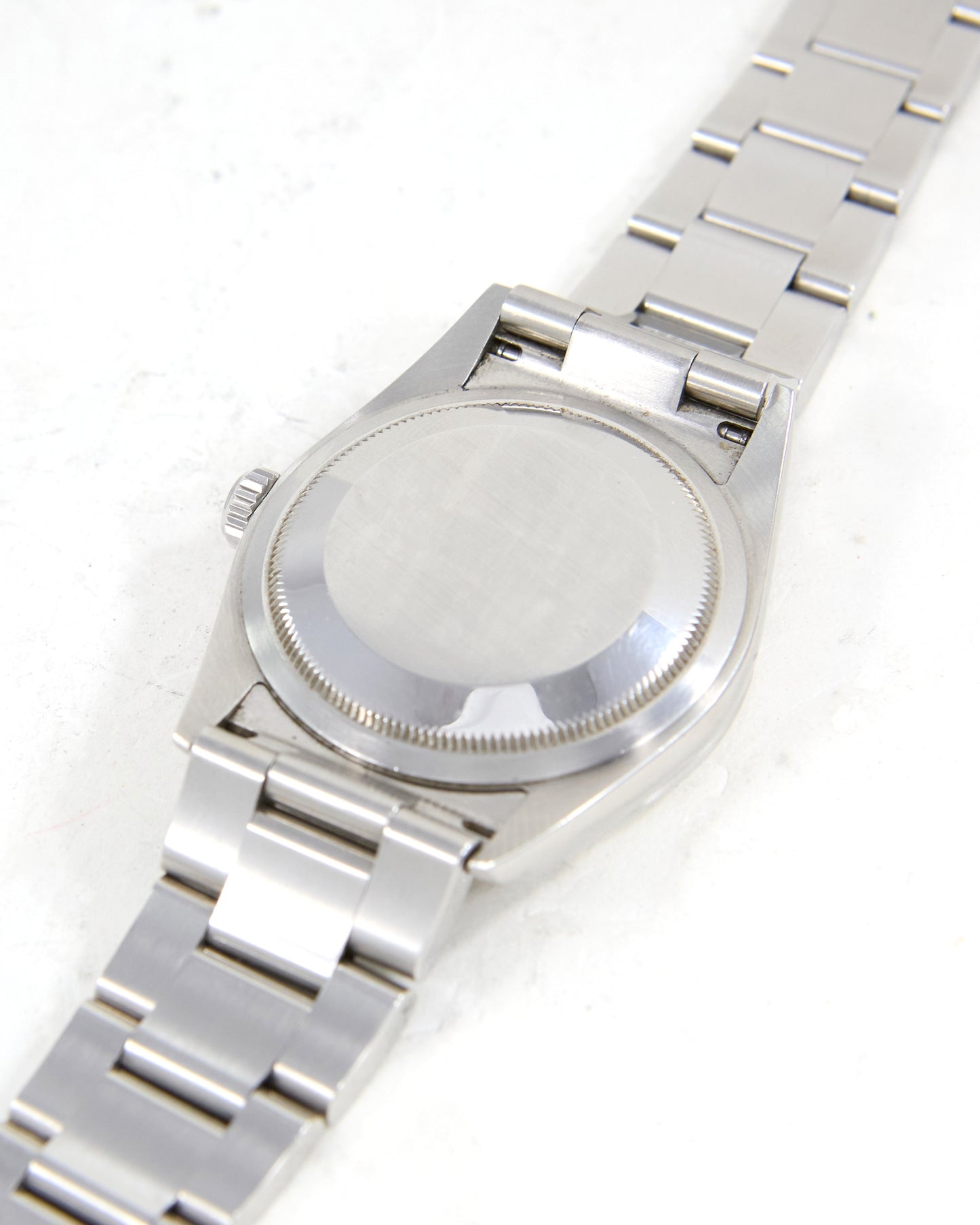 Rolex Explorer I 114270 with Papers and Engraved Bezel