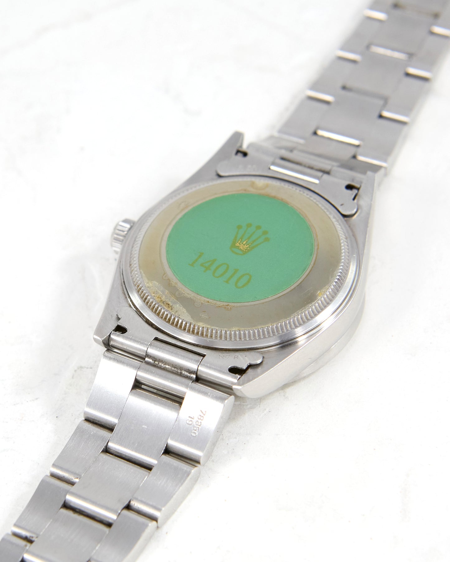 Rolex Air-King 14010 with Slate Dial and Papers