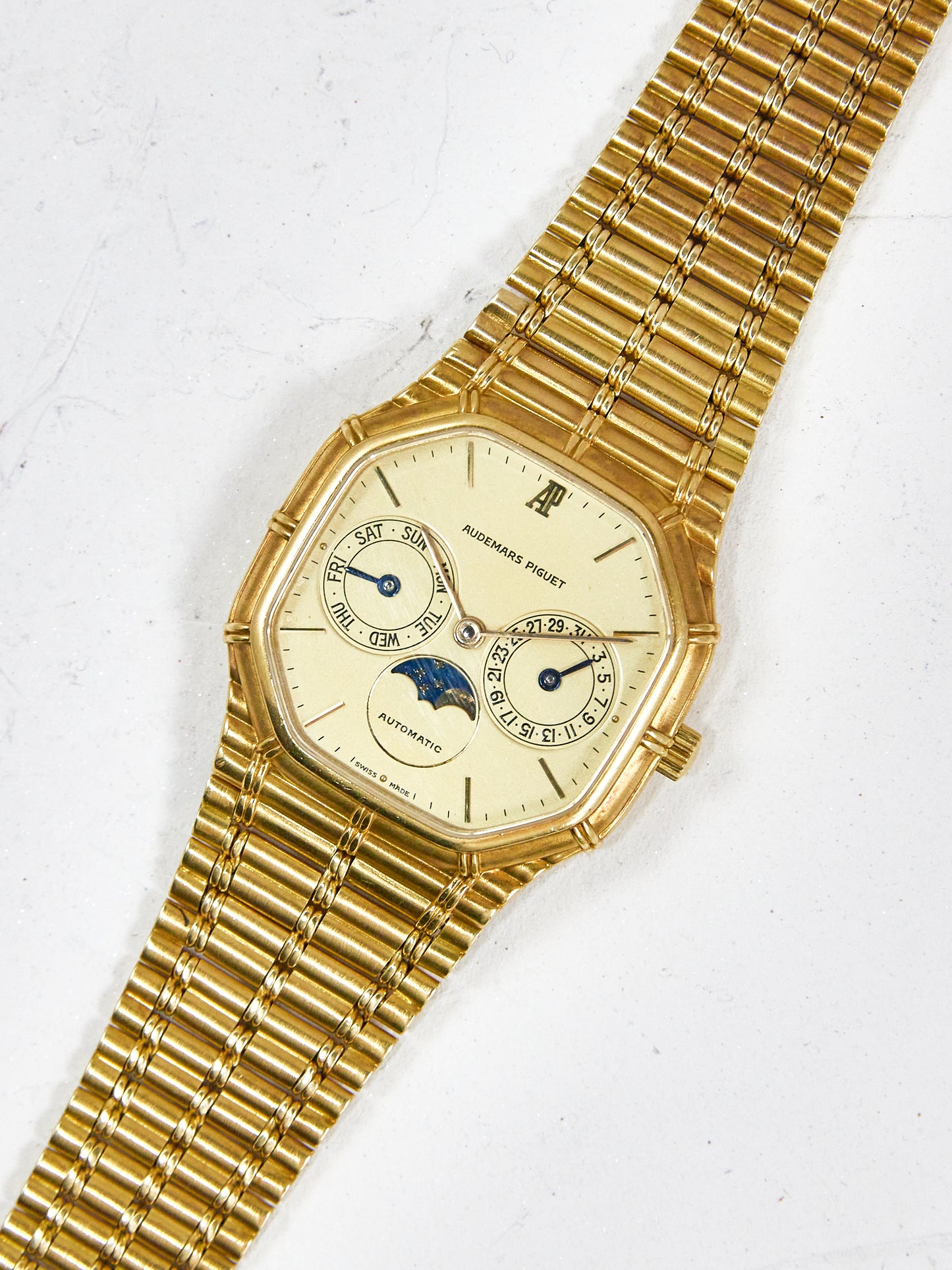AUDEMARS PIGUET BAMBOO DAY-DATE MOON PHASE AUTOMATIC