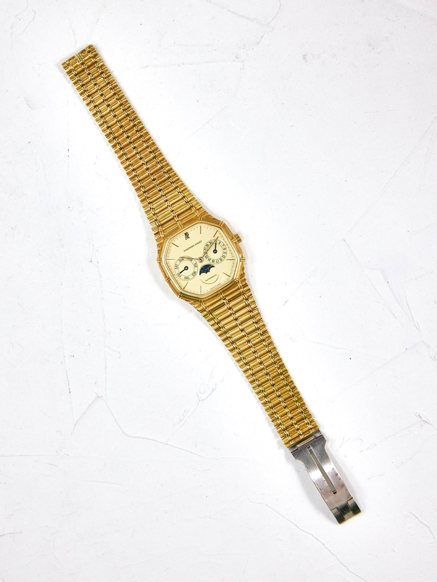 AUDEMARS PIGUET BAMBOO DAY-DATE MOON PHASE AUTOMATIC