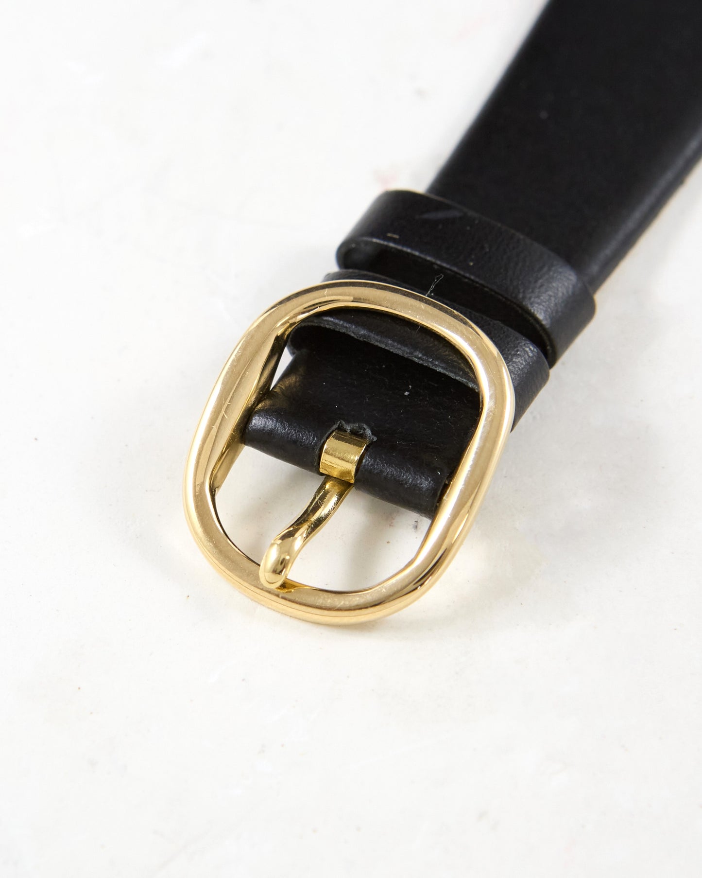 Patek Philippe Ellipse 3848/900 Onyx Dial in Yellow Gold Case on Leather Strap with Patek Ellipse Buckle