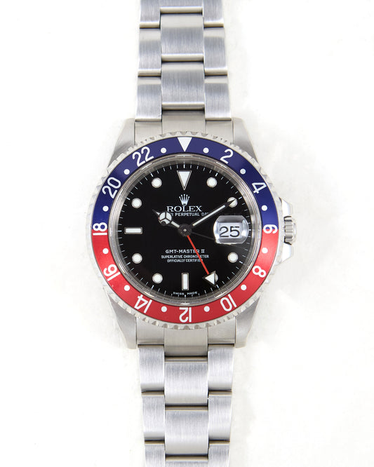 Rolex GMT-Master II 16710 "Pepsi" on Oyster Bracelet