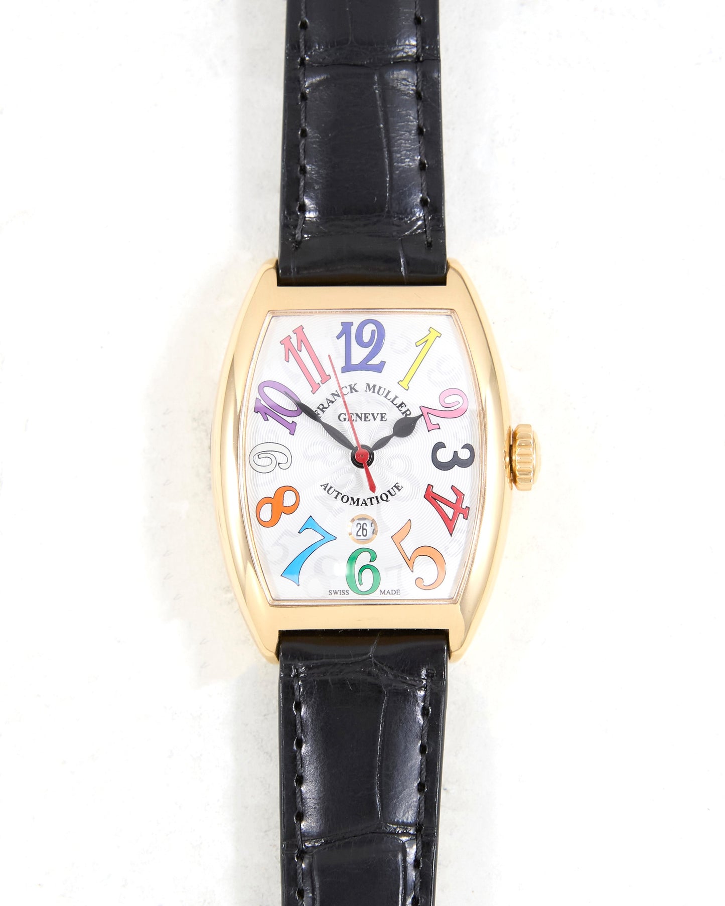 Franck Muller Cintree Curvex Color Dream Automatic in Rose Gold Case