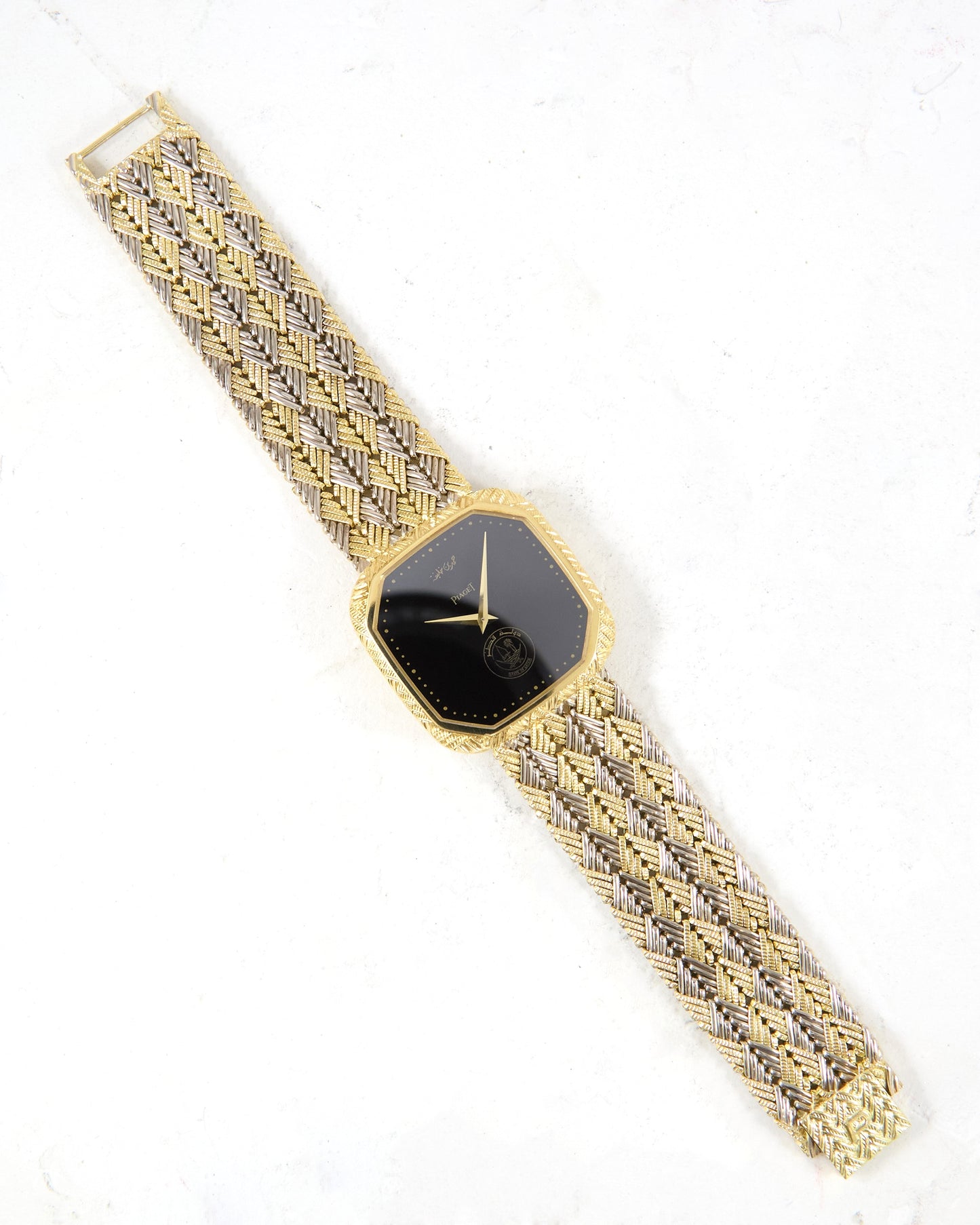 Piaget State of Qatar in Yellow and White Gold Case and Bracelet