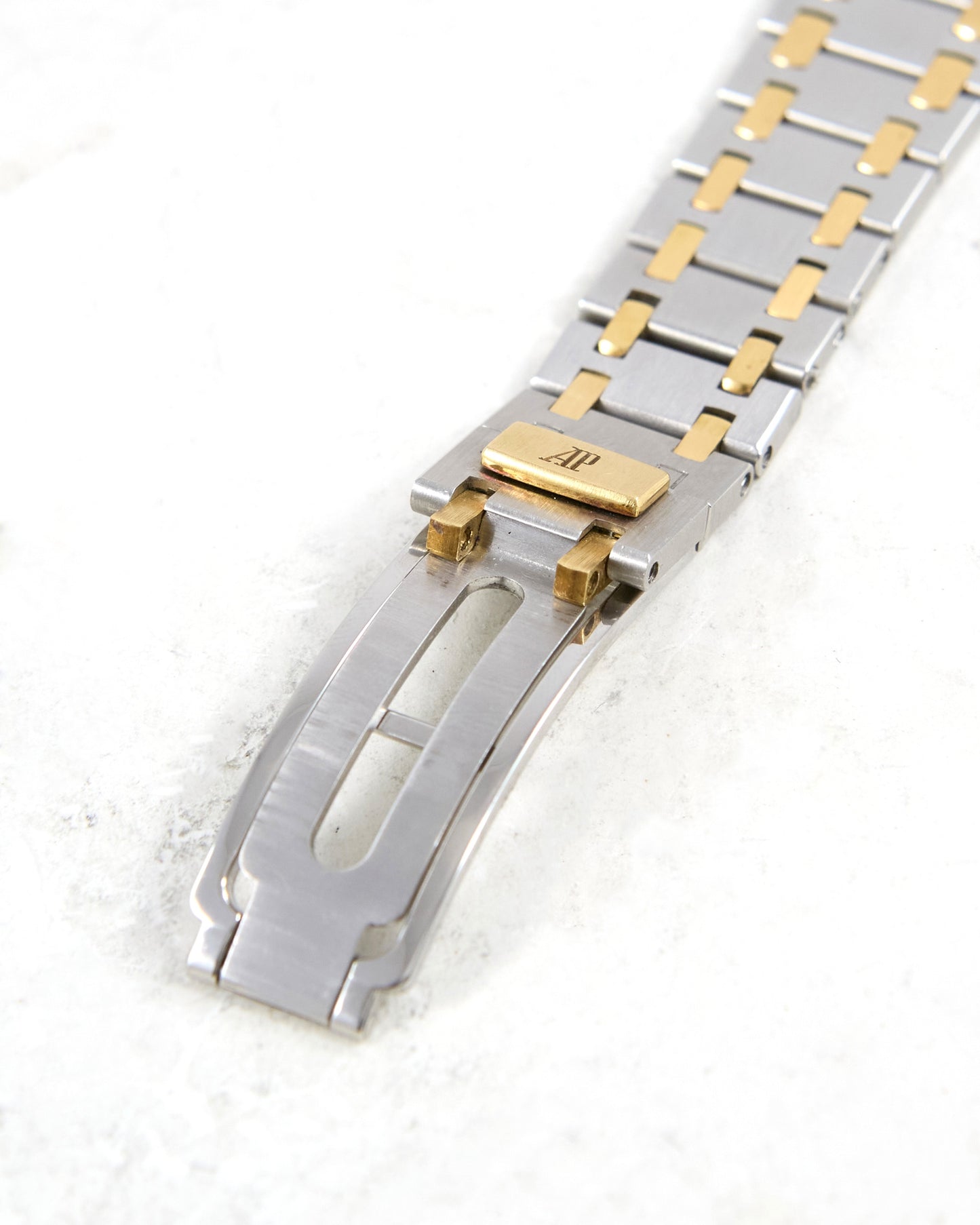 Audemars Piguet Royal Oak 14790SA "Smoked Tropical Dial" in Steel and Gold Case with Papers