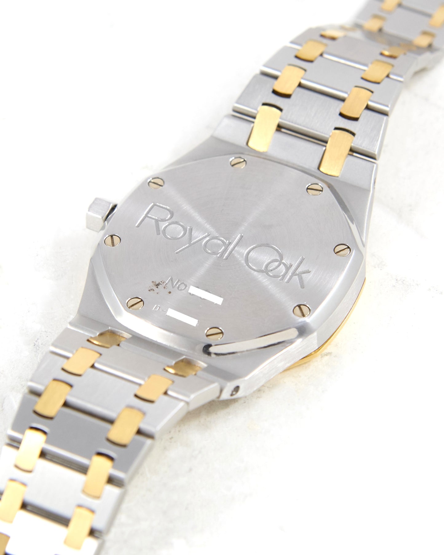 Audemars Piguet Royal Oak 14790SA "Smoked Tropical Dial" in Steel and Gold Case with Papers