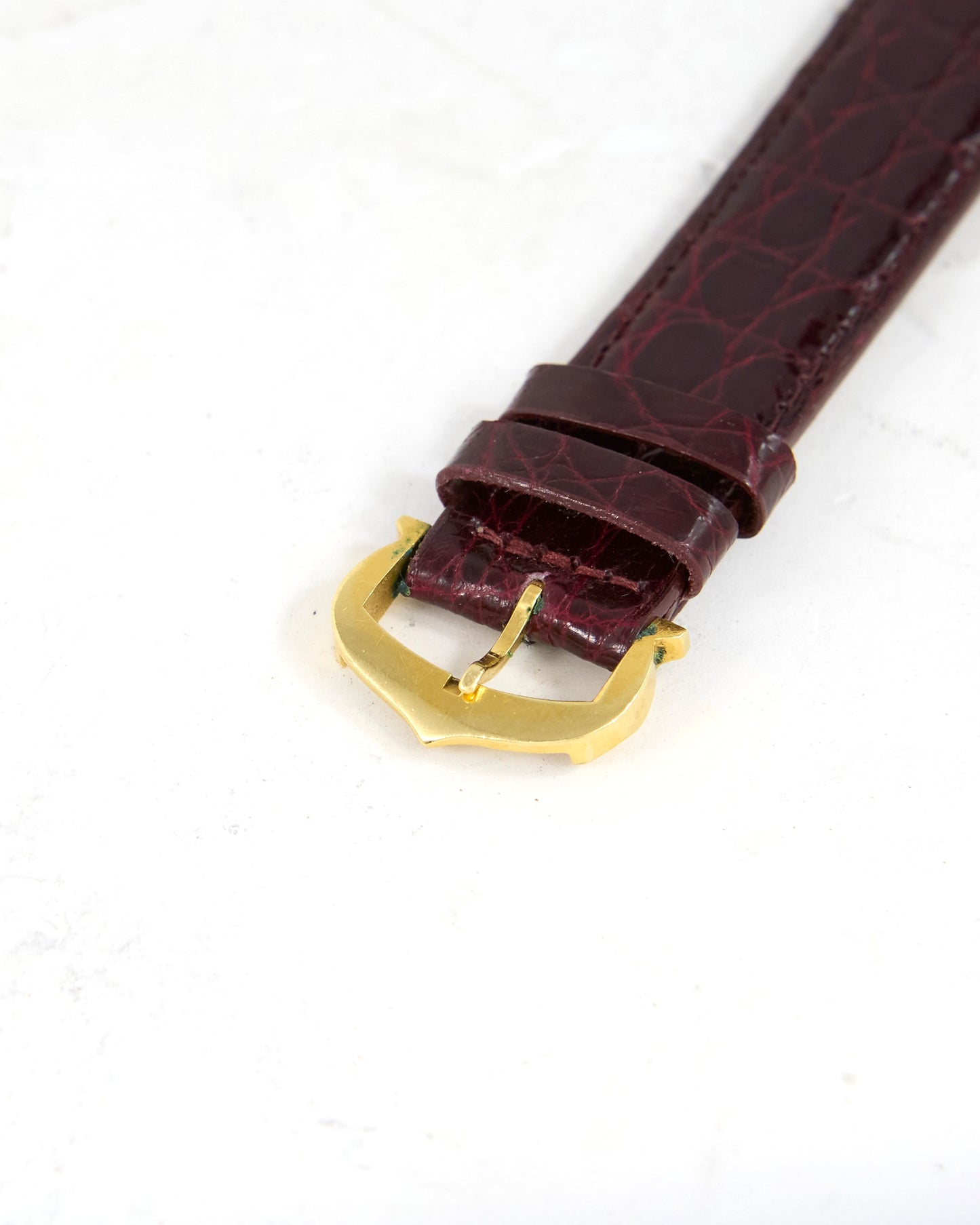 Cartier Tank Louis Paris Dial on Leather Strap and Buckle