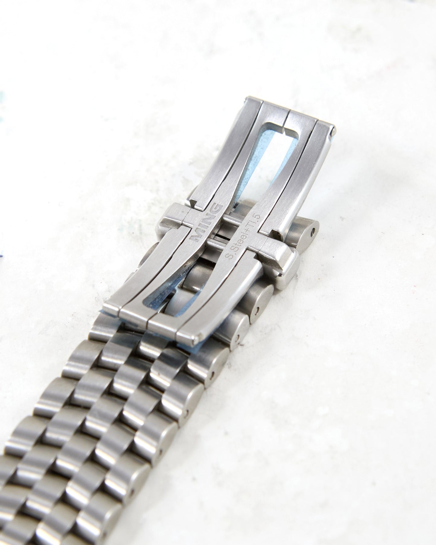 Ming 19.05 Black Dial in Grade 5 Titanium Case and Bracelet with Box & Papers - 1 of 15 Examples Made