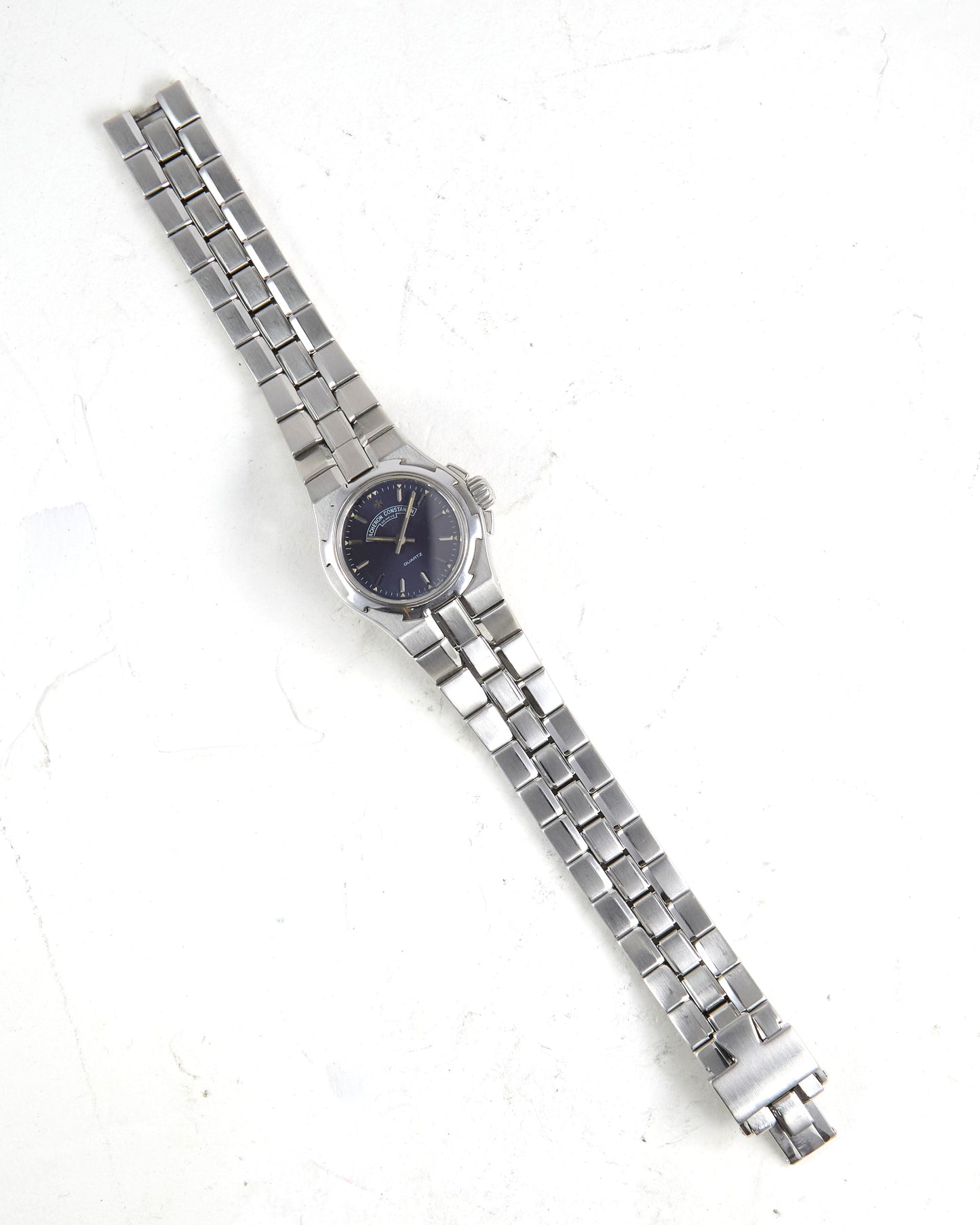Vacheron Constantin Overseas 16050 Ladies Blue Dial in Steel Case and Bracelet