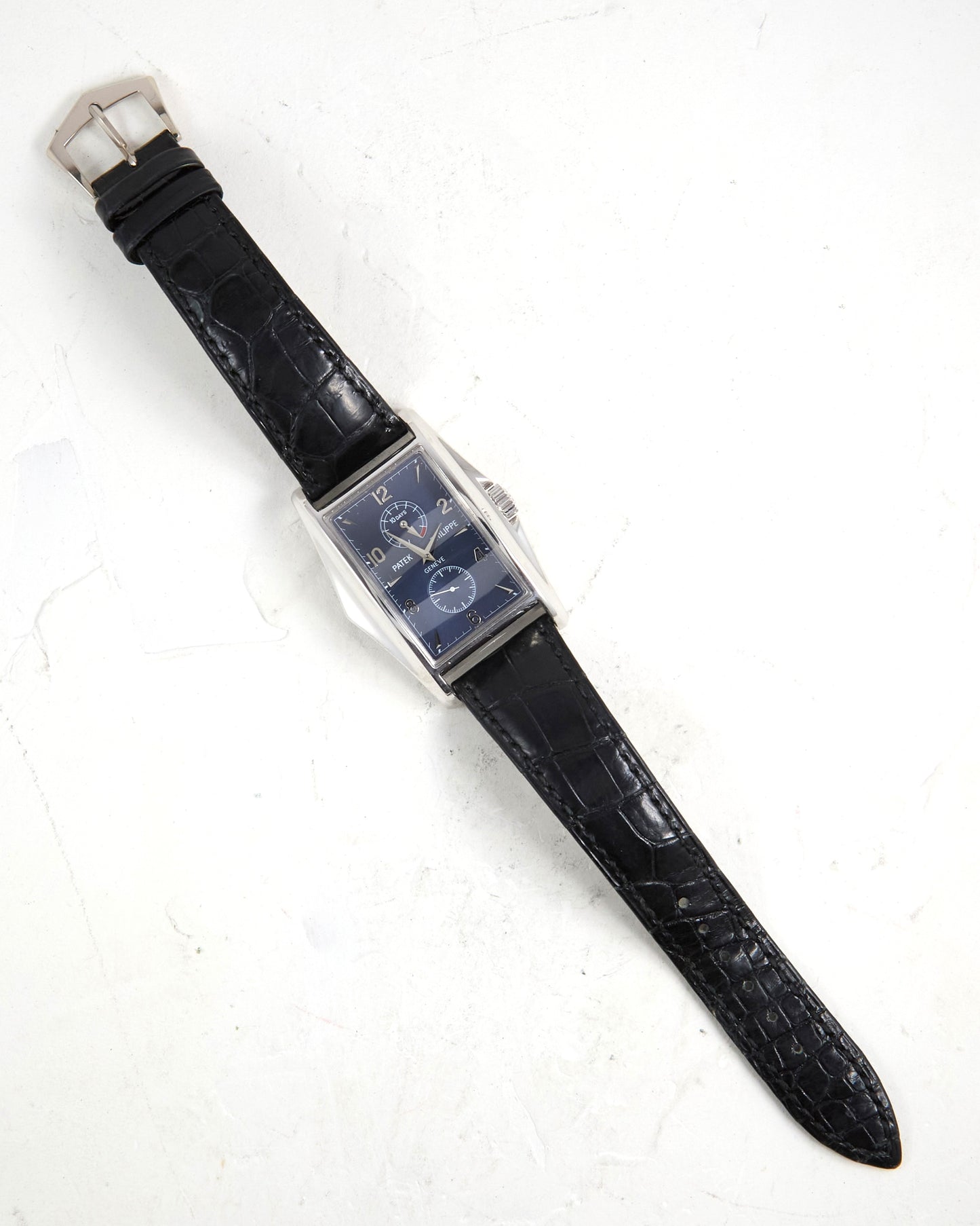 Patek Philippe Millenium Ten Day Power Reserve in White Gold with Box & Papers