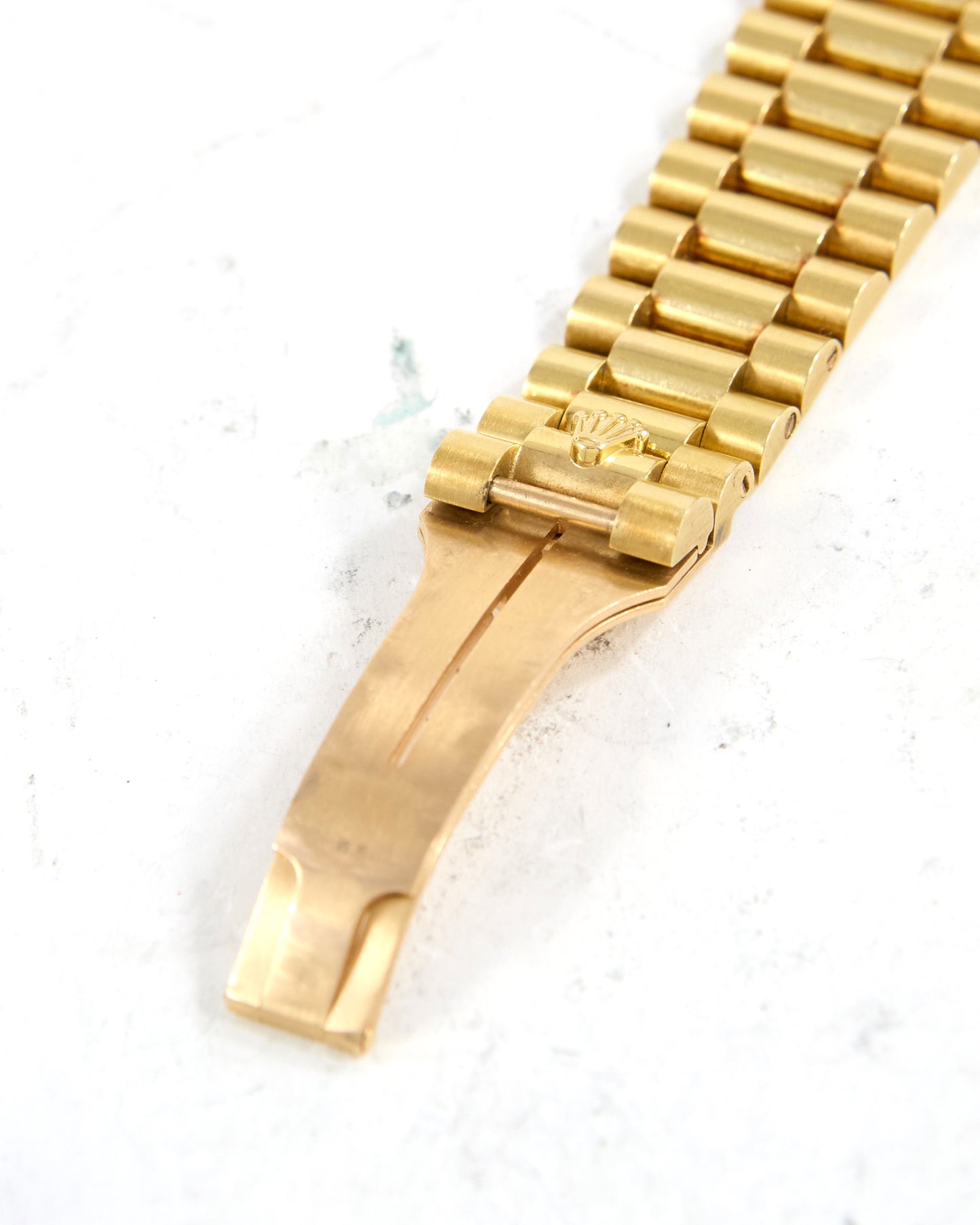 Rolex Day-Date 18238 Faded Champagne Dial in Yellow Gold Case on President Bracelet