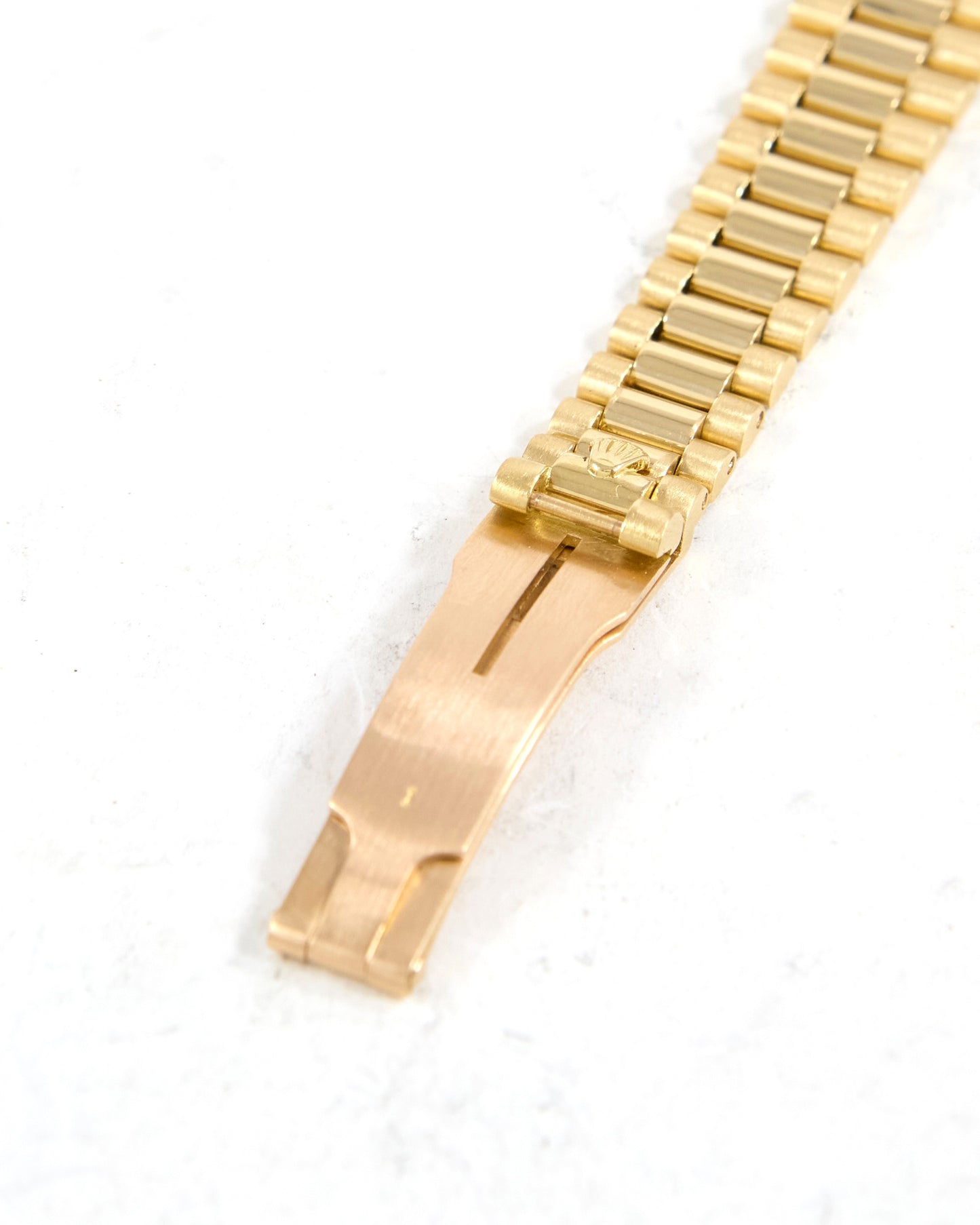 Rolex Ladies Datejust 69178 Wood Dial in Yellow Gold Case on President Bracelet with Papers