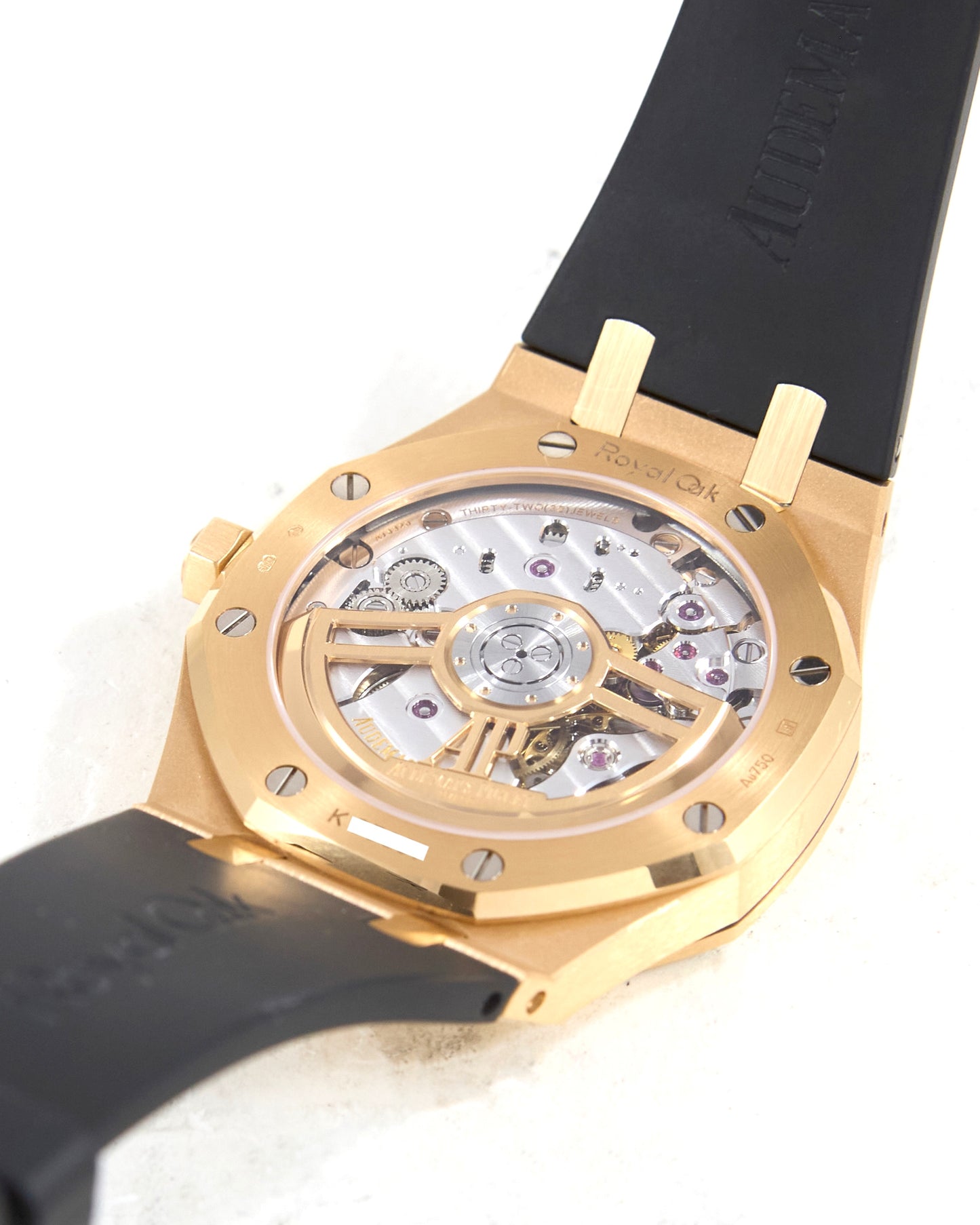Audemars Piguet Royal Oak 15500OR in Rose Gold Case and Rubber Strap with Box & Papers