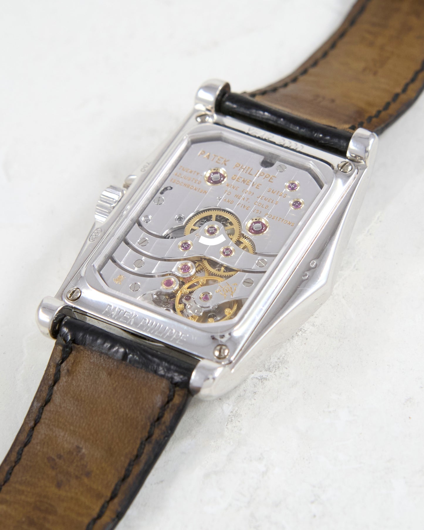 Patek Philippe Millenium Ten Day Power Reserve in White Gold with Box & Papers