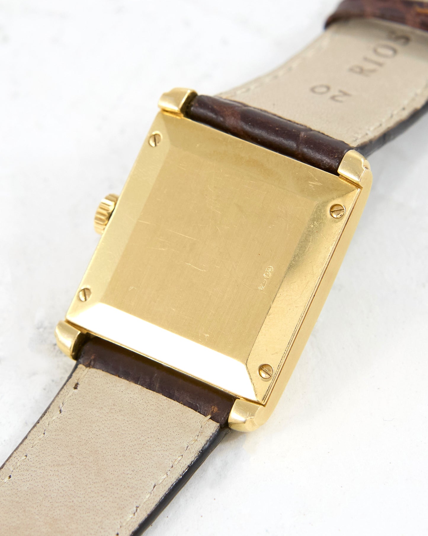 Patek Philippe Gondolo in Yellow Gold on Leather Strap and Buckle