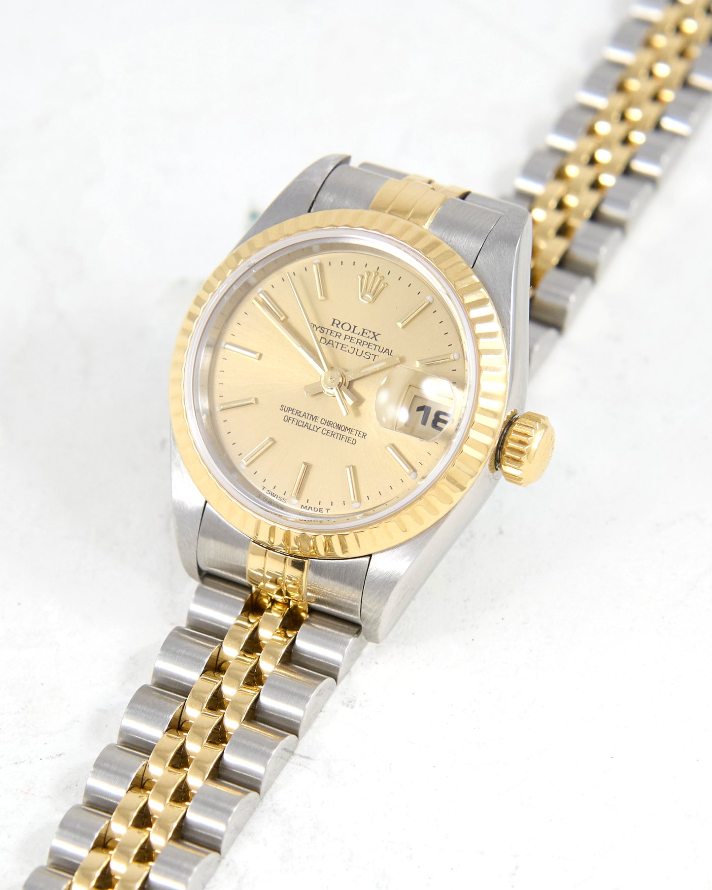 Rolex Ladies Datejust 69173 in Steel & Gold on Jubilee Bracelet
