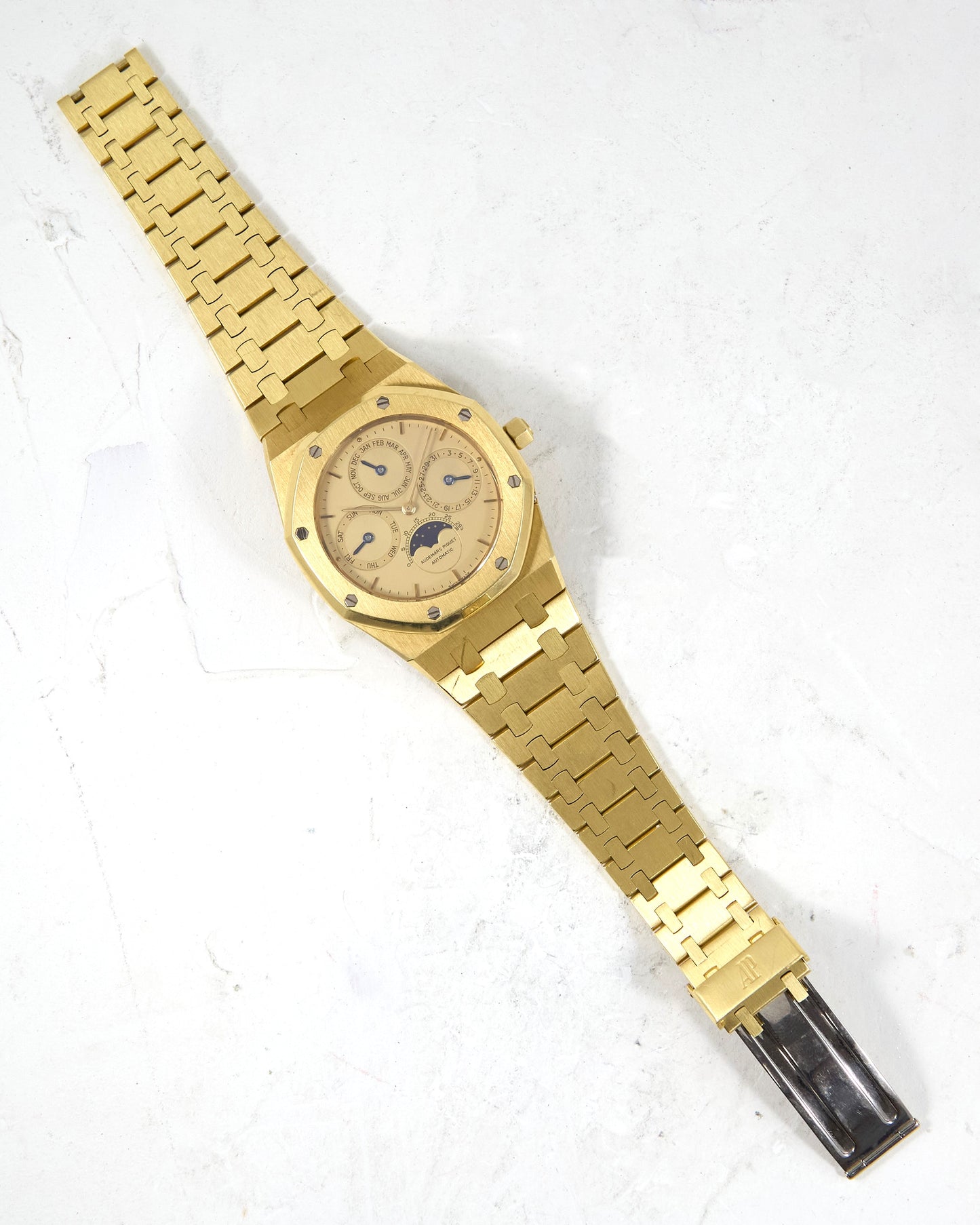 Audemars Piguet Royal Oak Perpetual Calendar 25654BA in Yellow Gold Case and Bracelet