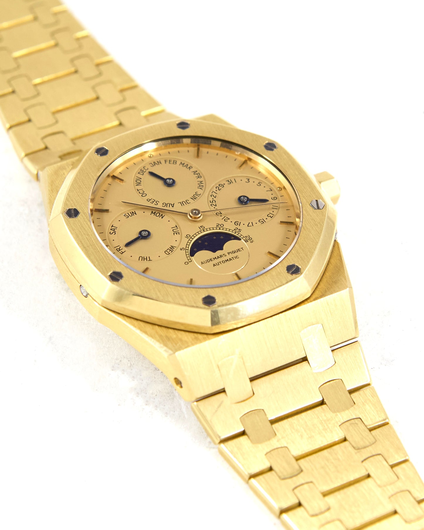 Audemars Piguet Royal Oak Perpetual Calendar 25654BA in Yellow Gold Case and Bracelet