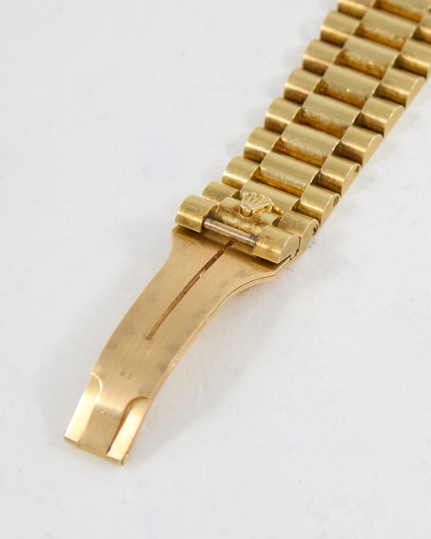 Rolex Day-Date Blue Dial on President Bracelet with Set of Box and Papers