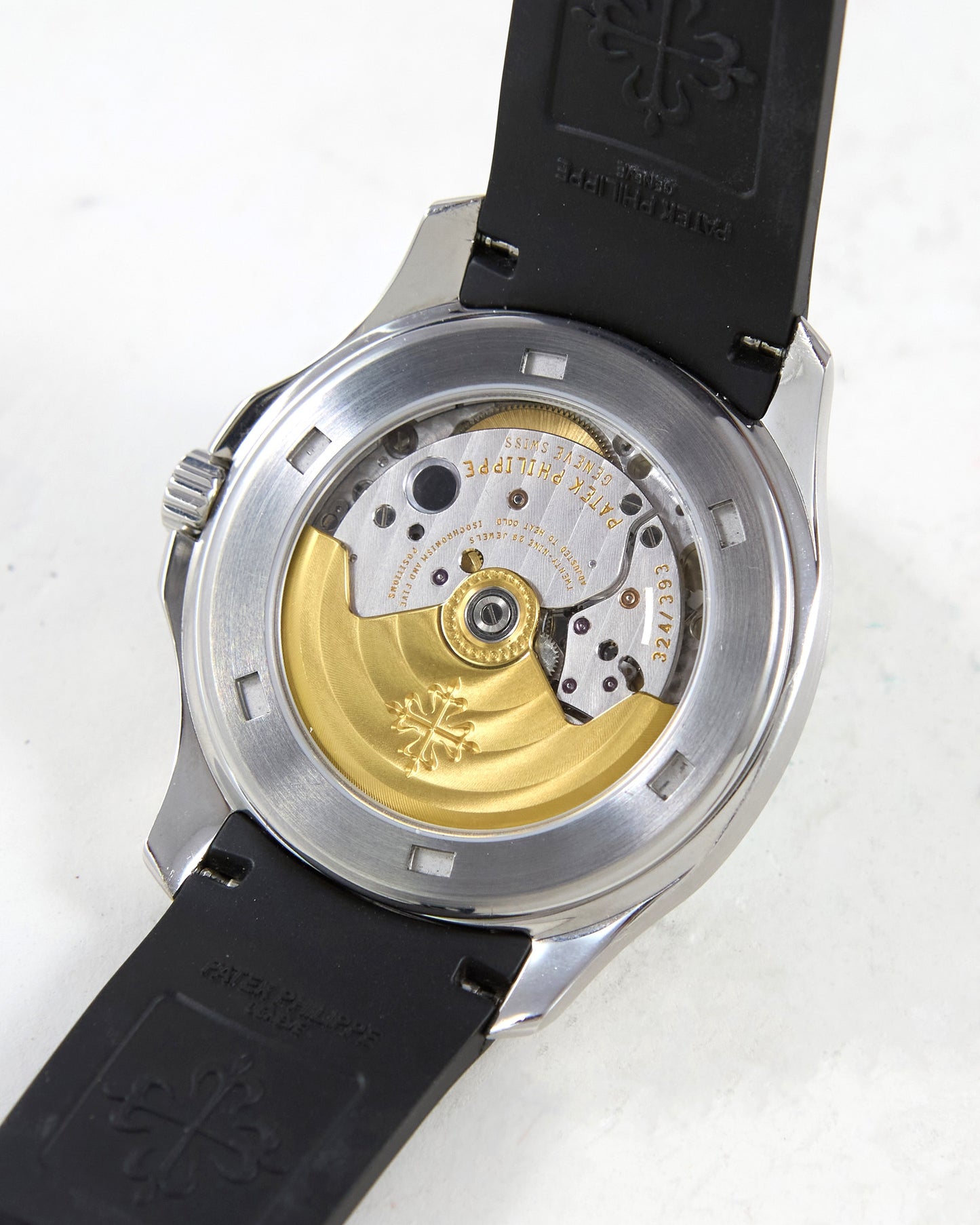 Patek Philippe Aquanaut 5165A in Steel Case on Rubber Strap