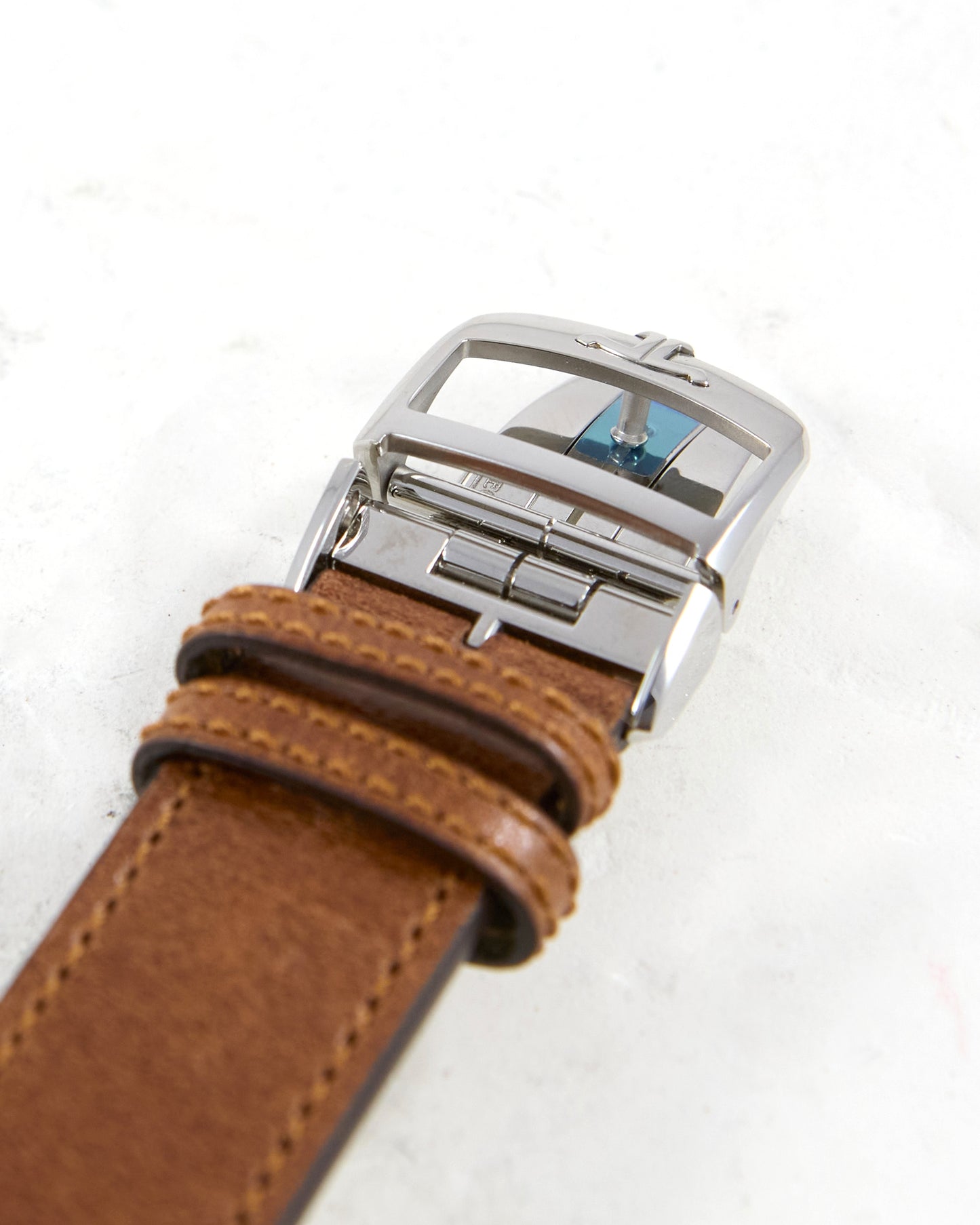 Jaeger-LeCoultre Reverso Duoface Q3848422 in Steel on Leather Strap and Deployant