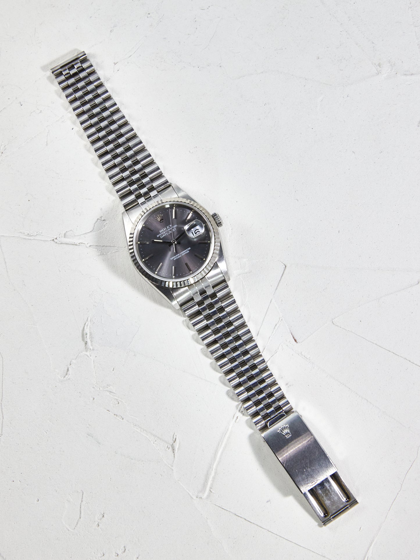 ROLEX GREY DIAL DATEJUST