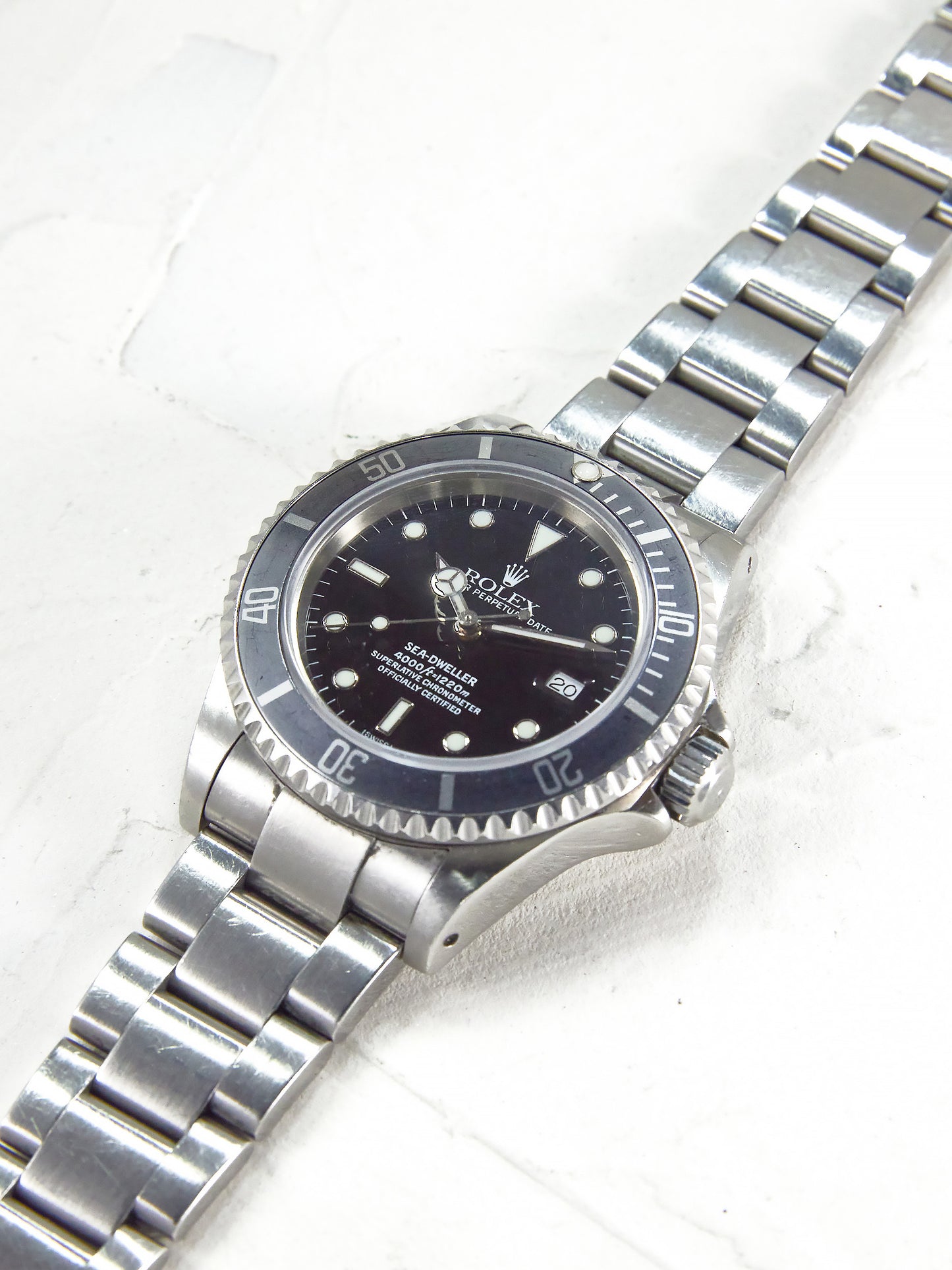 ROLEX SEA-DWELLER SWISS ONLY DIAL WITH FADED BEZEL