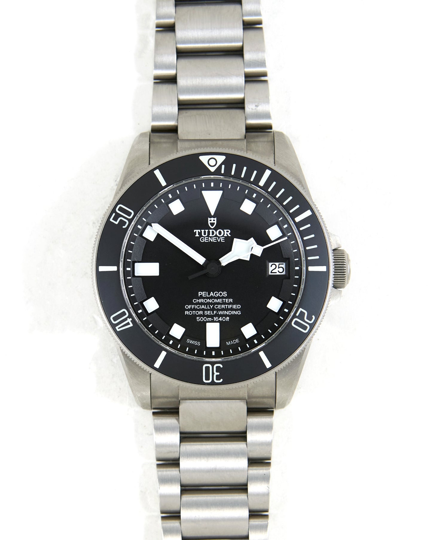 Tudor Pelagos 25600TN in Titanium Case with Warranty Card