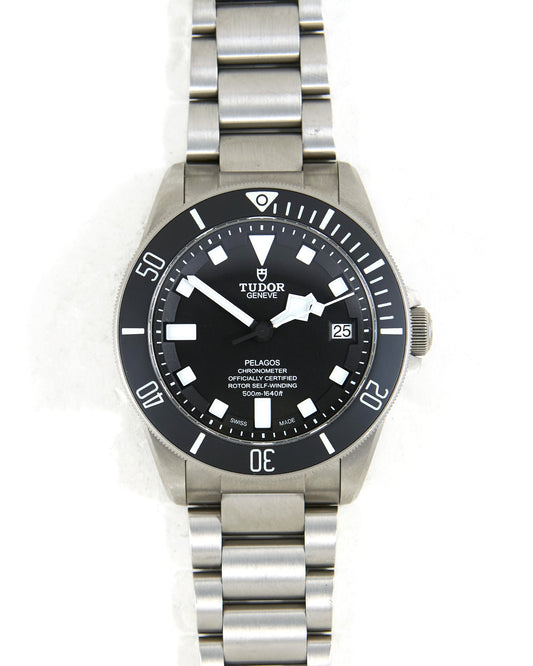 Tudor Pelagos 25600TN in Titanium Case with Warranty Card